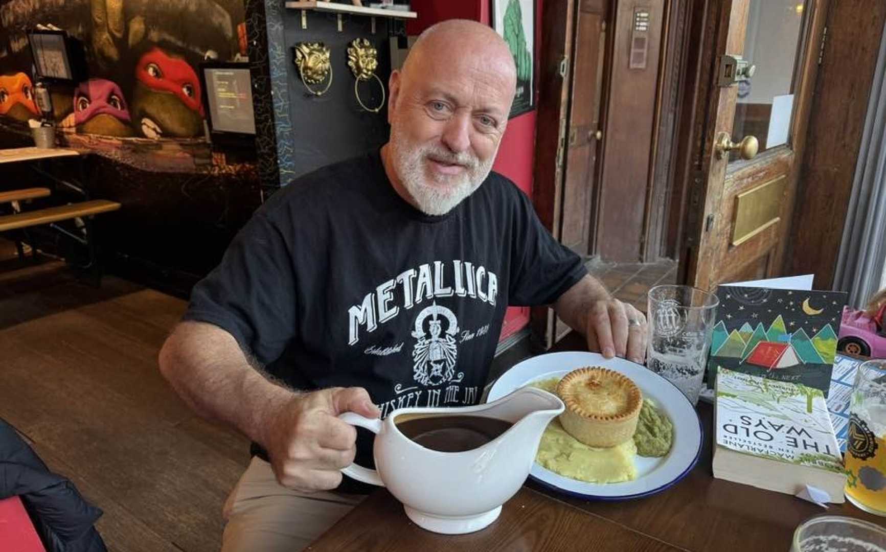 Bill Bailey Charity Walk Pie