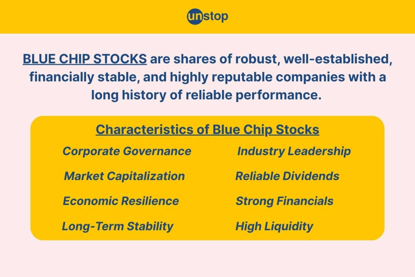 Blue Chip Stocks Market Stability