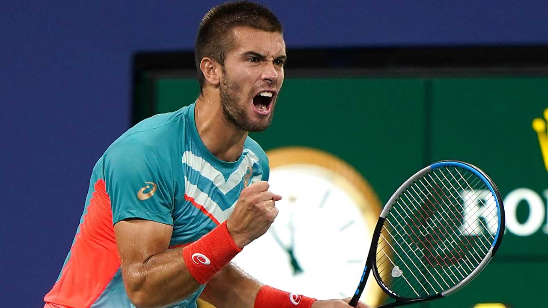 Borna Coric Tennis Match