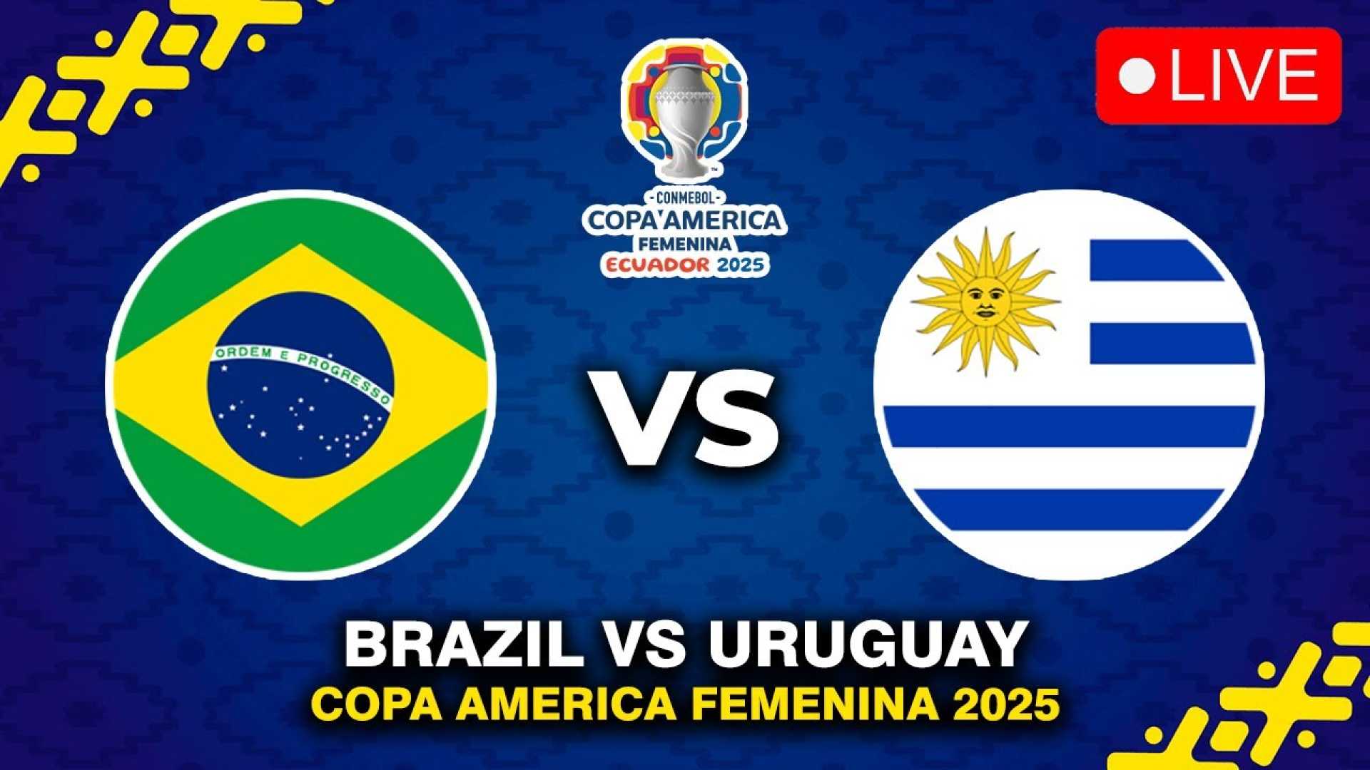 Brazil Vs Uruguay Copa America Femenina