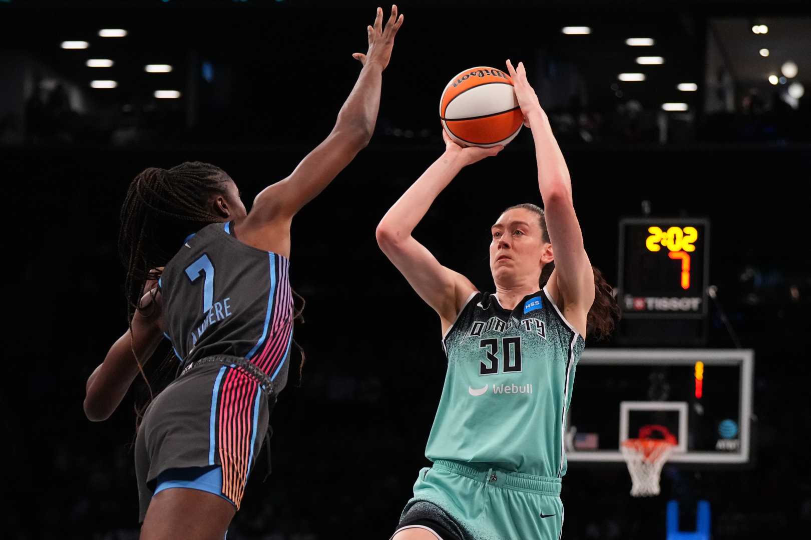 Breanna Stewart Wnba Liberty Vs Dream