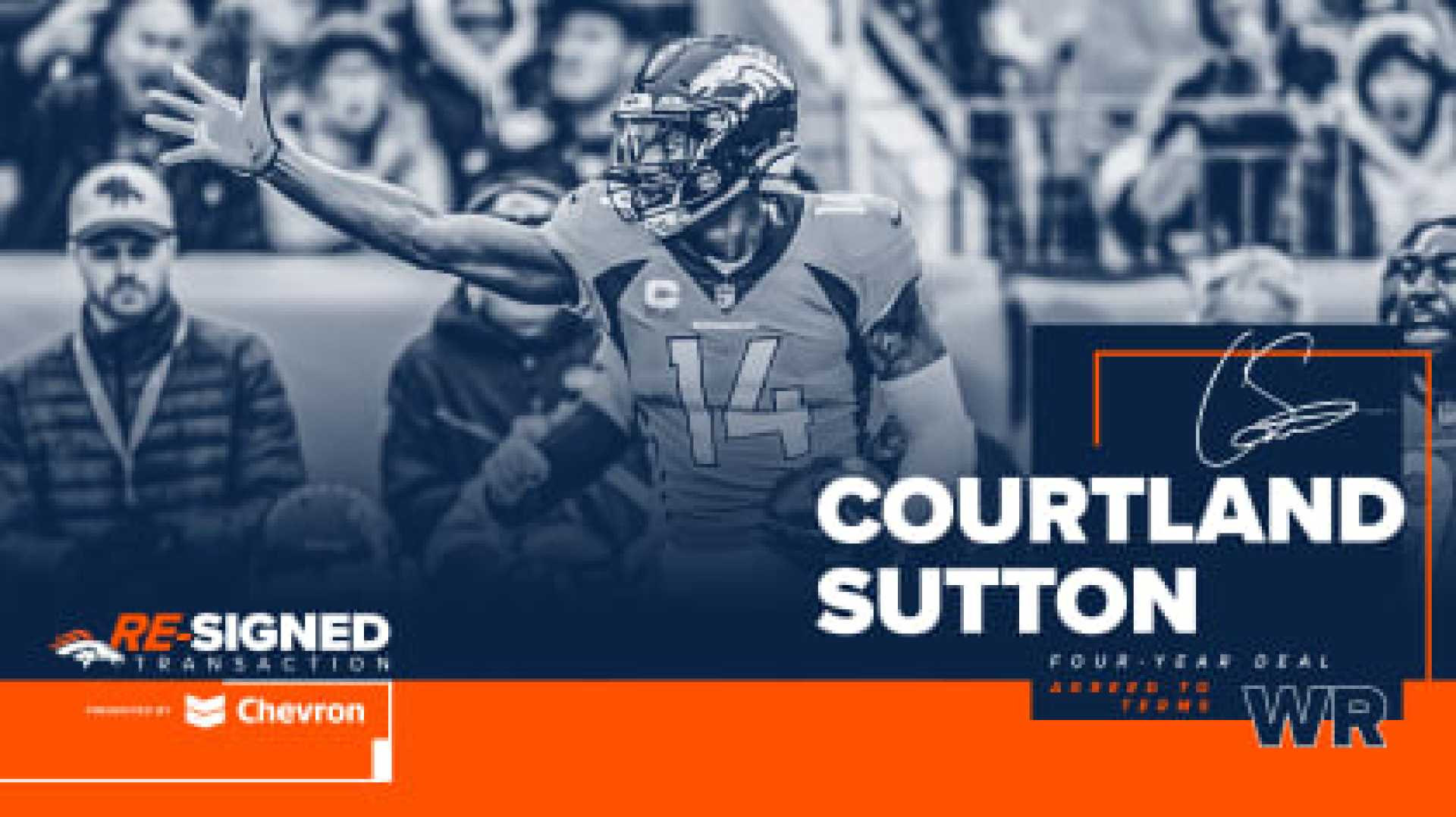 Broncos Courtland Sutton Contract News