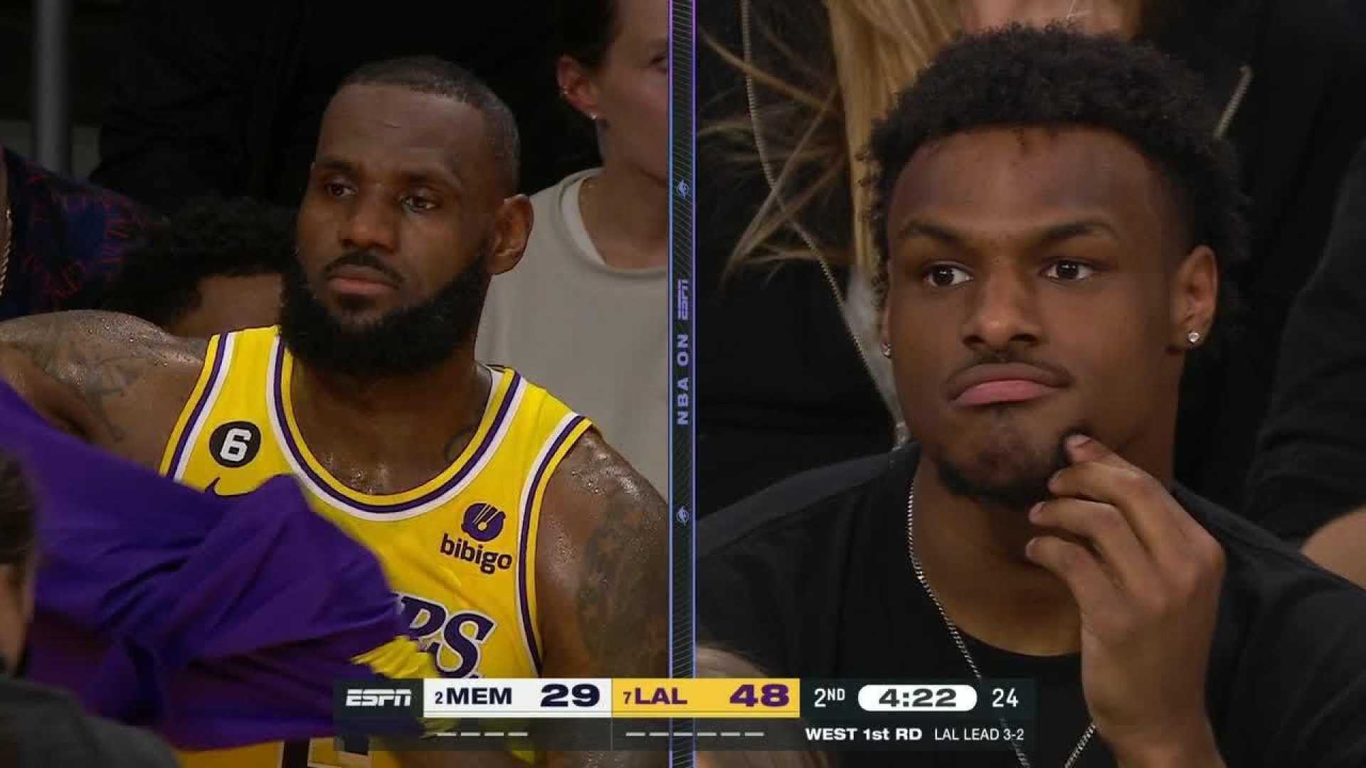 Bronny James Lakers Game Absence