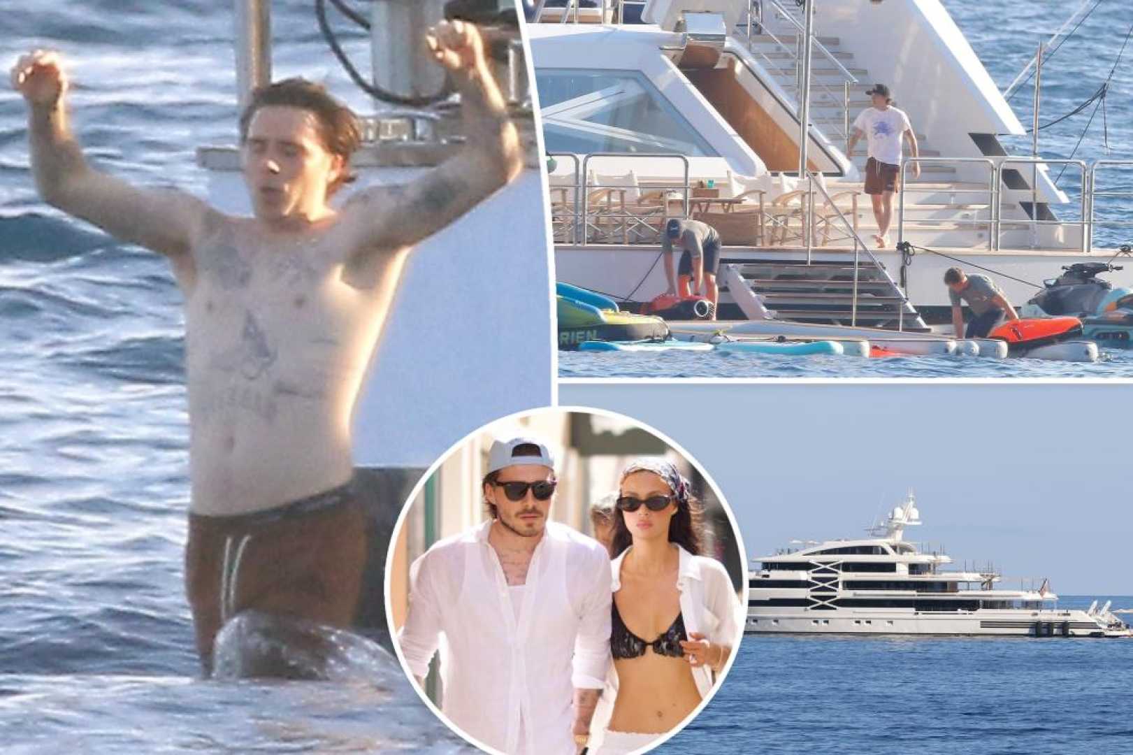 Brooklyn Beckham And Nicola Peltz Yacht Vacation