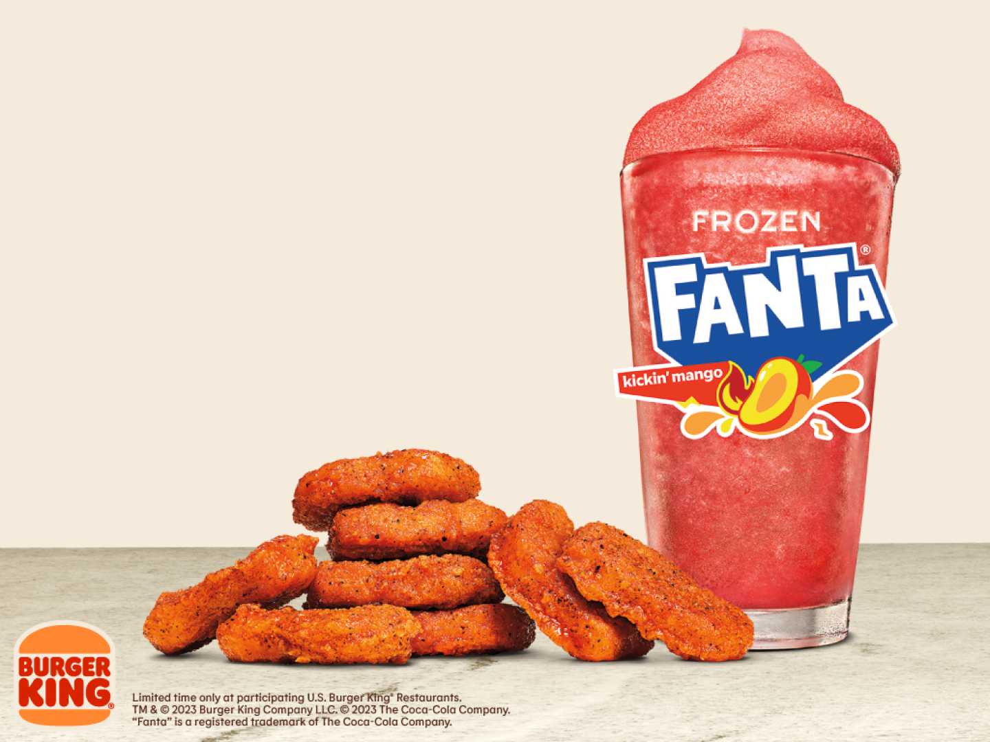 Burger King New Drinks Menu