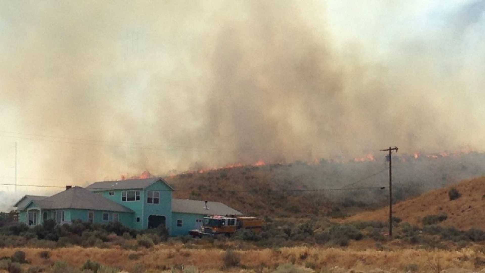 C Hill Fire Carson City