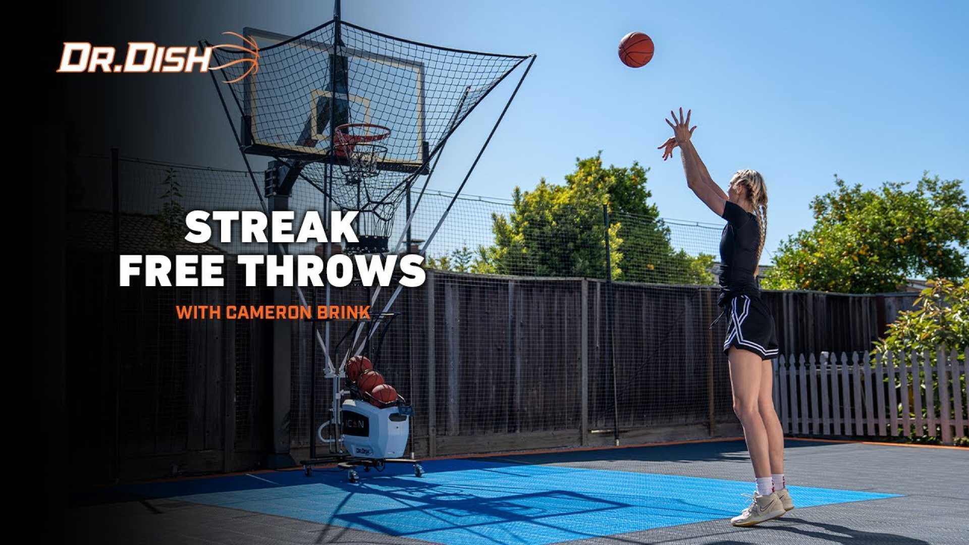 Cameron Brink Basketball Practice