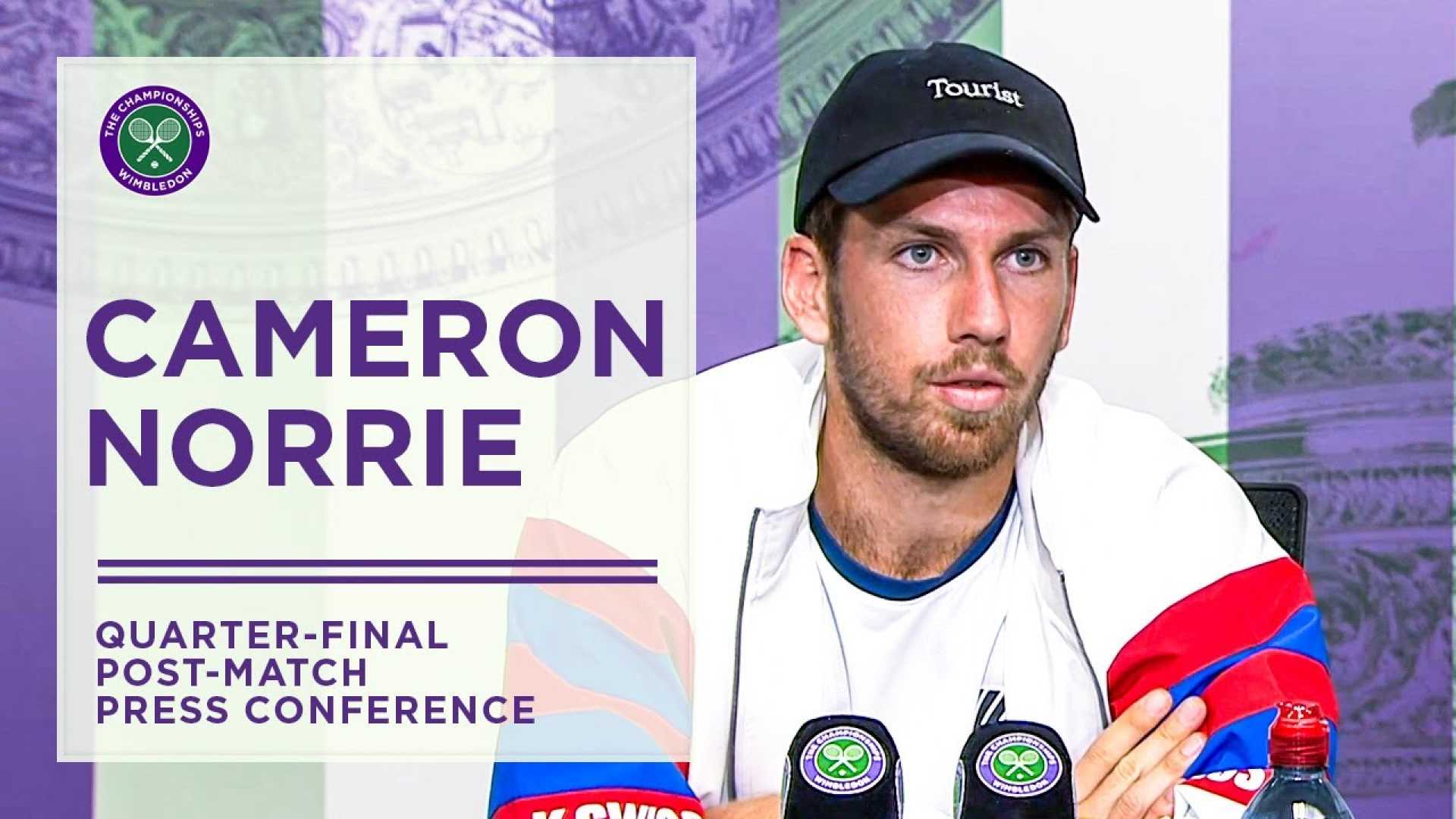 Cameron Norrie Wimbledon Press Conference