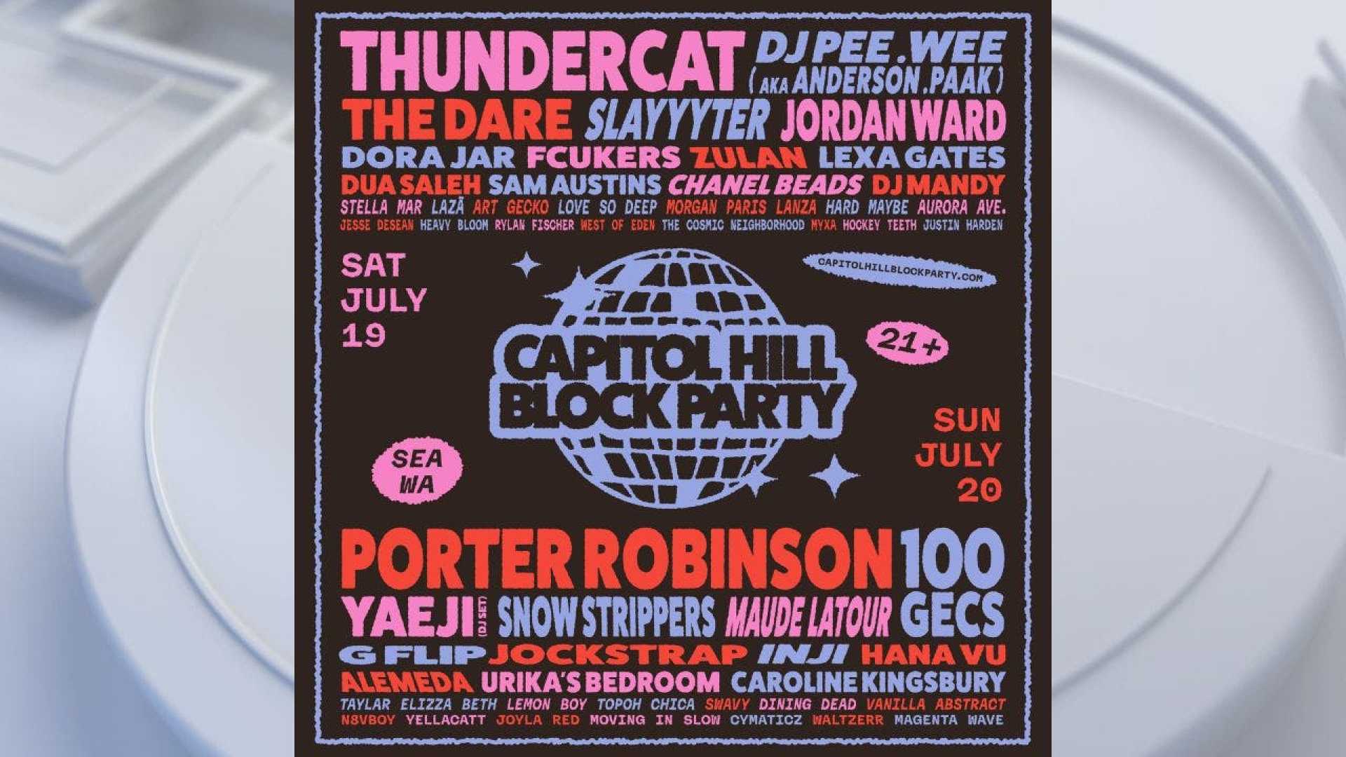 Capitol Hill Block Party Seattle 2025