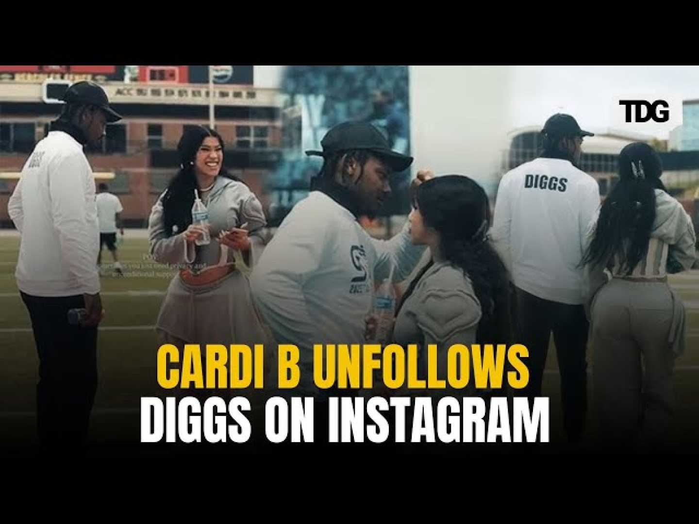 Cardi B Stefon Diggs Instagram Breakup