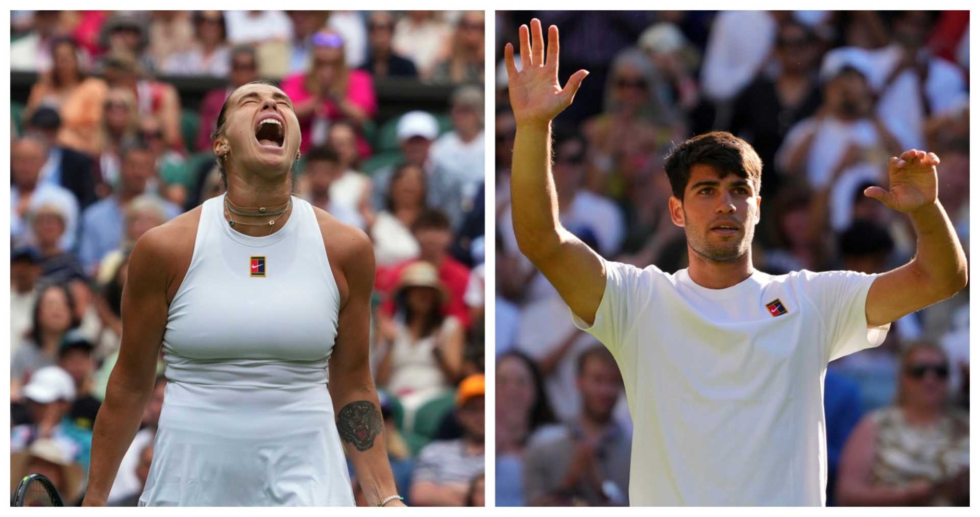 Carlos Alcaraz And Aryna Sabalenka Wimbledon