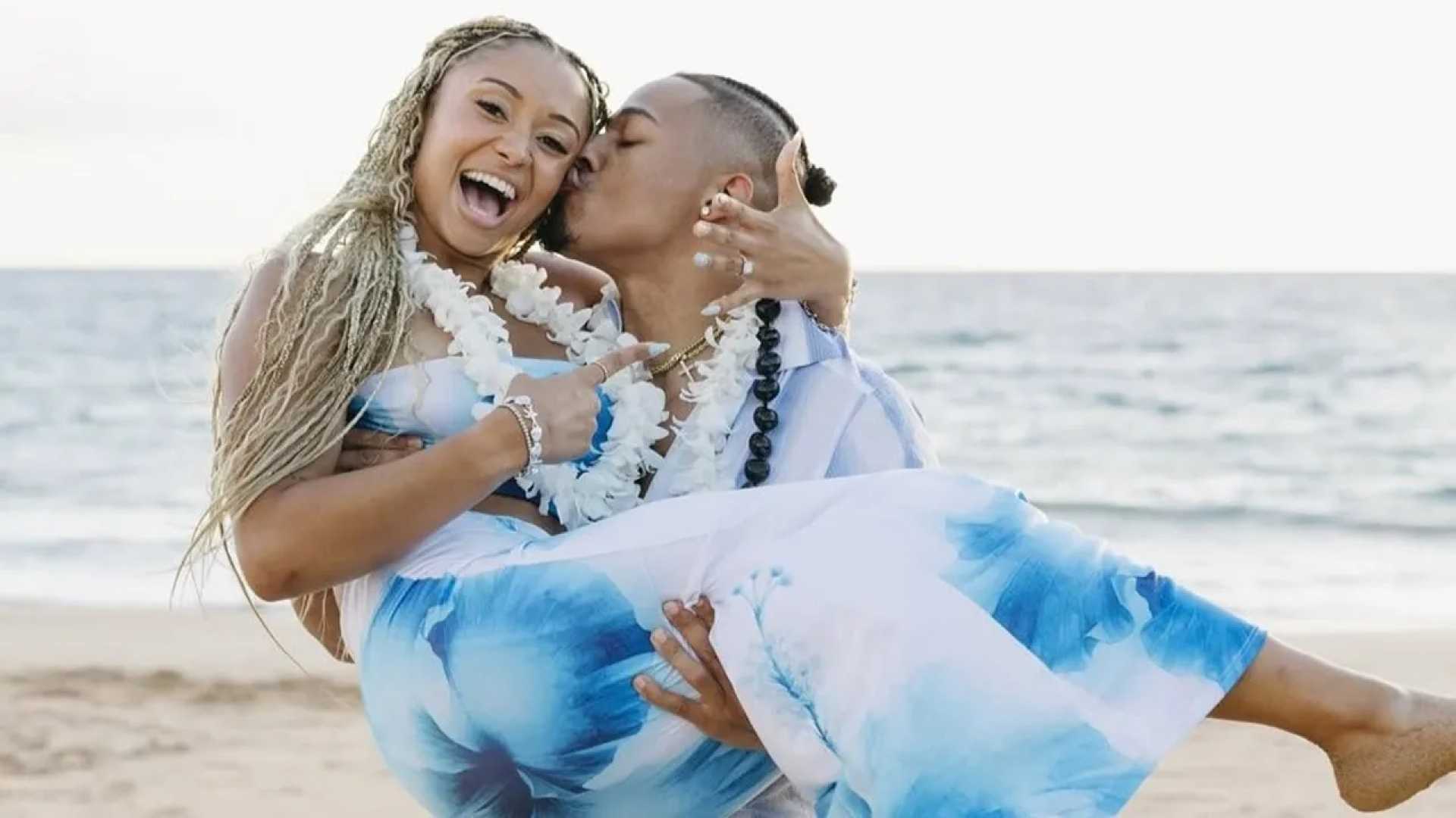Carmelo Hayes And Kelani Jordan Engagement