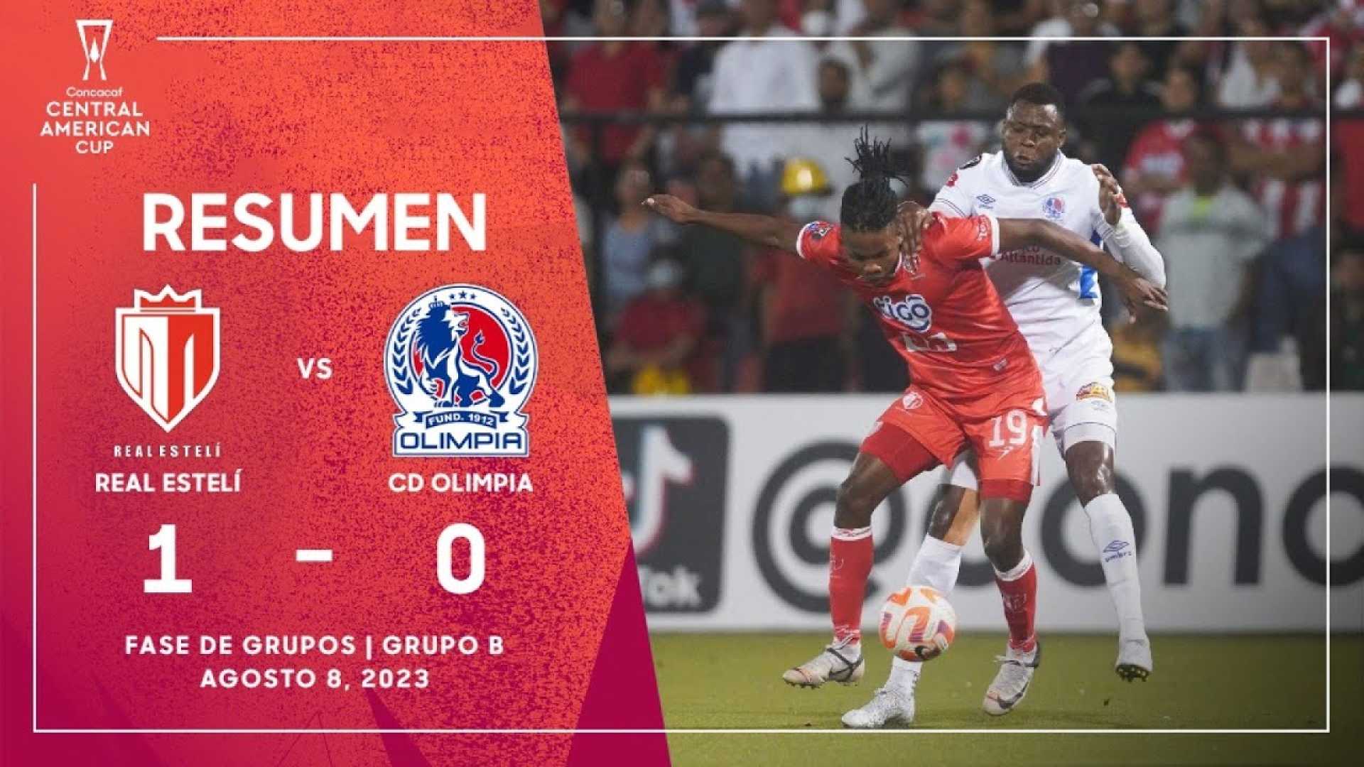 Cd Olimpia Vs Real Estelí Soccer Match