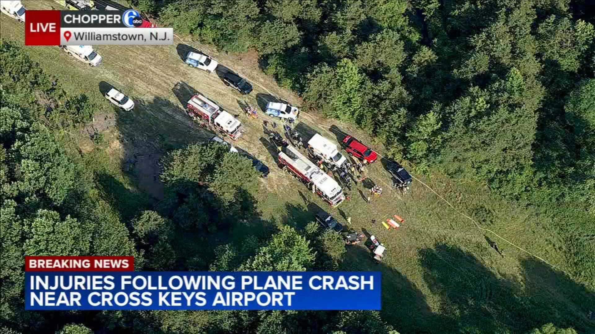 Cessna Plane Crash Gloucester County New Jersey