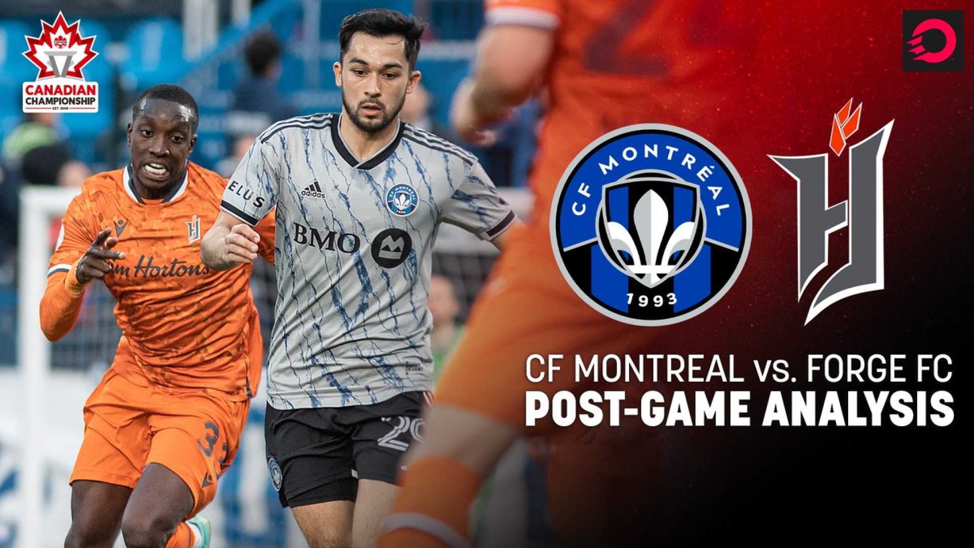 Cf Montréal Versus Forge Fc Soccer Match