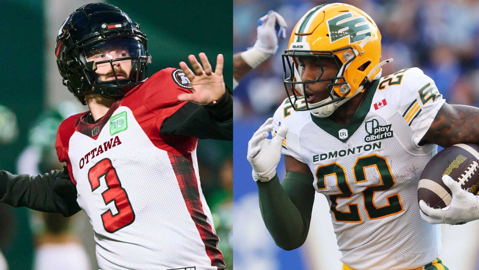 Cfl Ottawa Redblacks Edmonton Elks