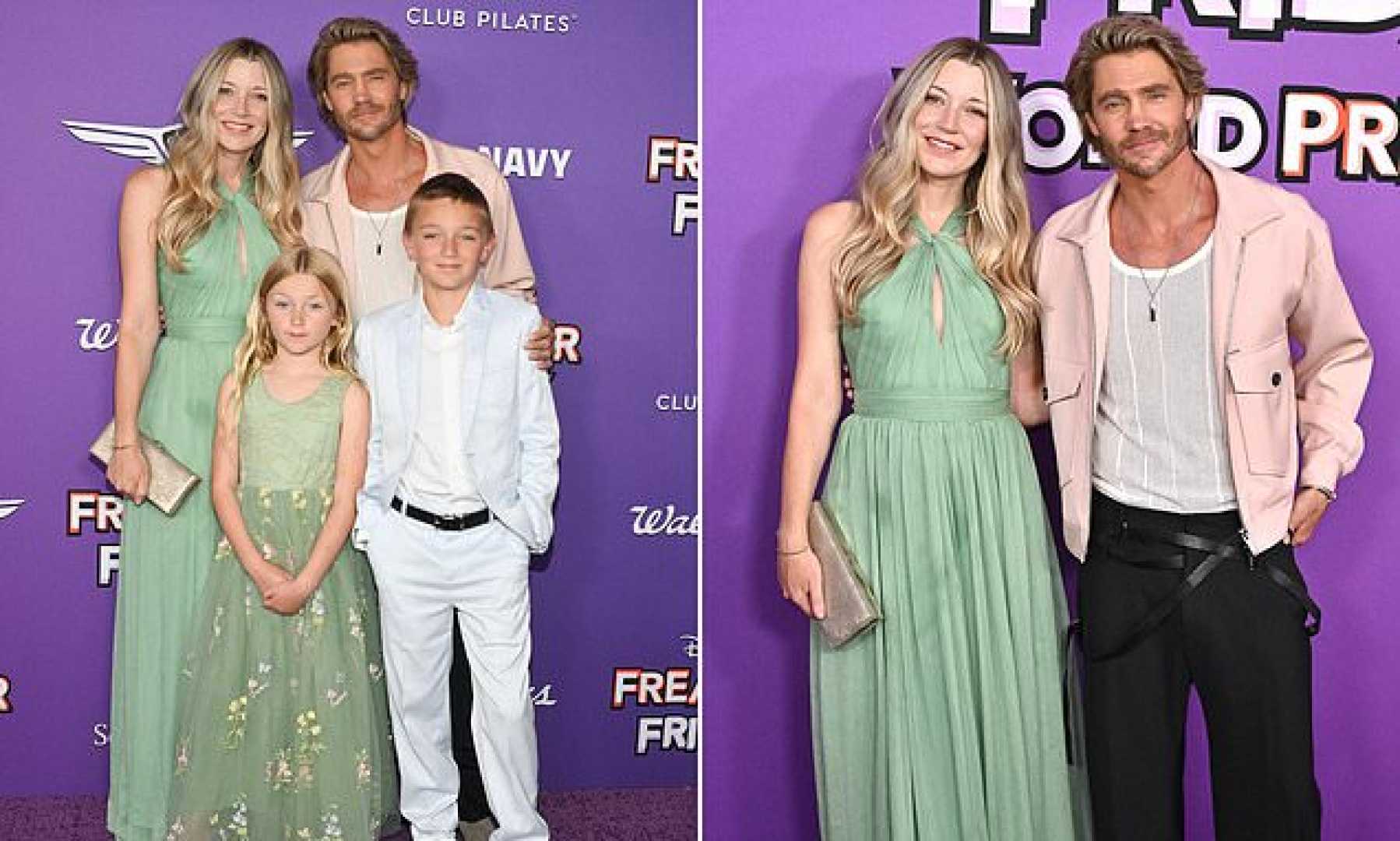 Chad Michael Murray Freakier Friday Premiere Family