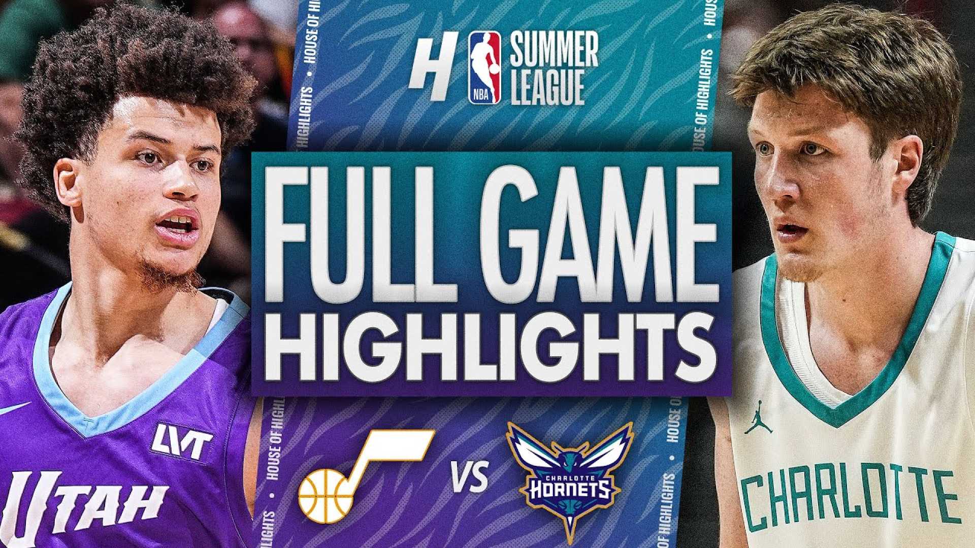 Charlotte Hornets Utah Jazz Summer League