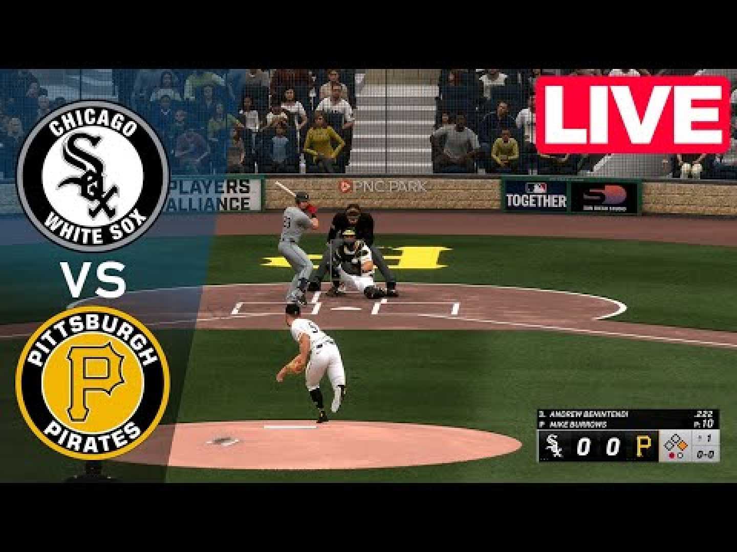 Chicago White Sox And Pittsburgh Pirates Baseball Game