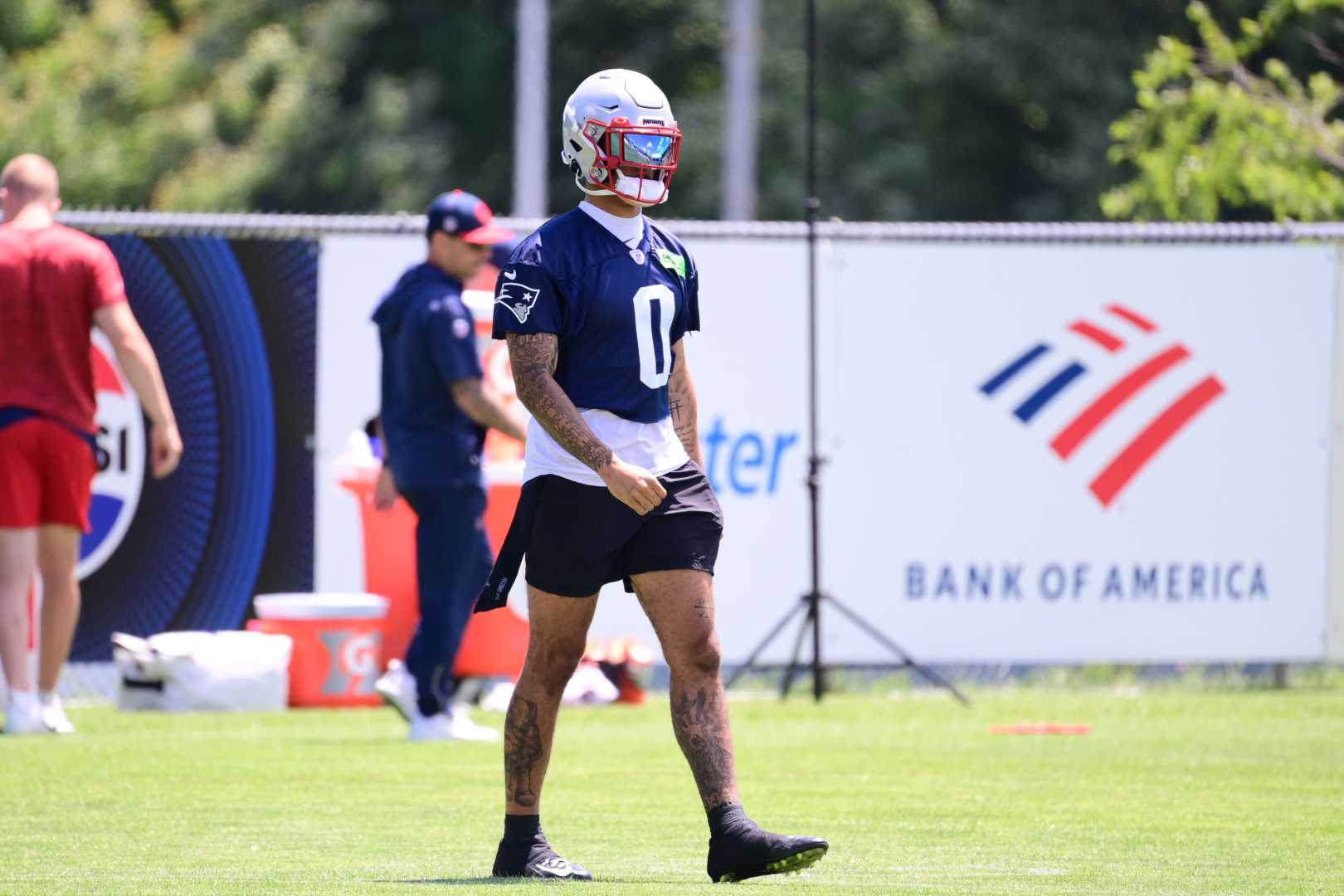 Christian Gonzalez New England Patriots Training Camp Injury