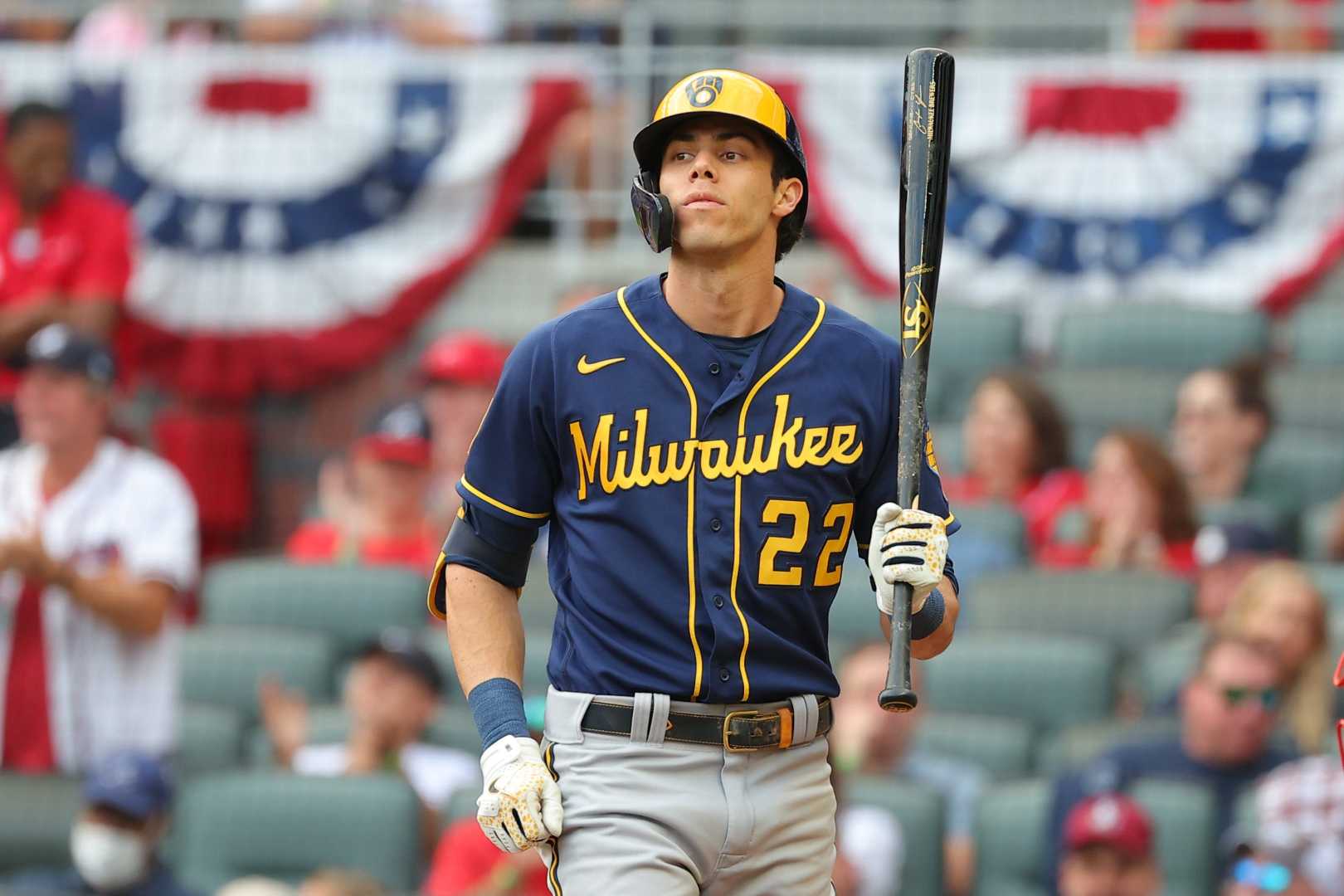 Christian Yelich Milwaukee Brewers Baseball