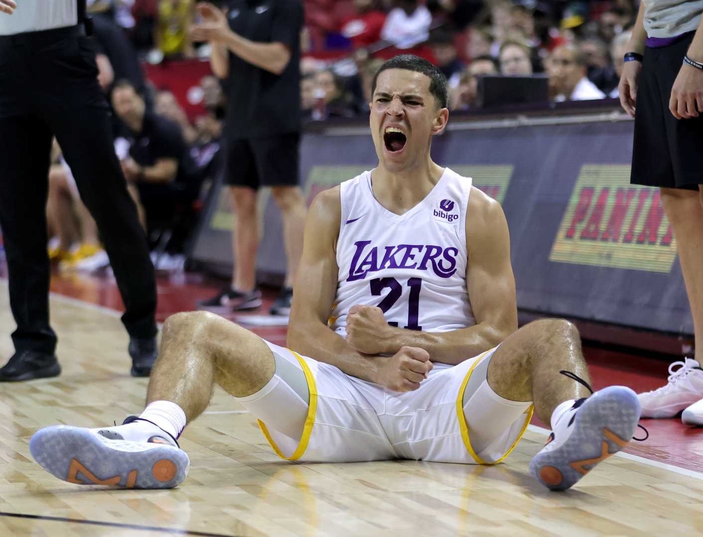Cole Swider Lakers Summer League