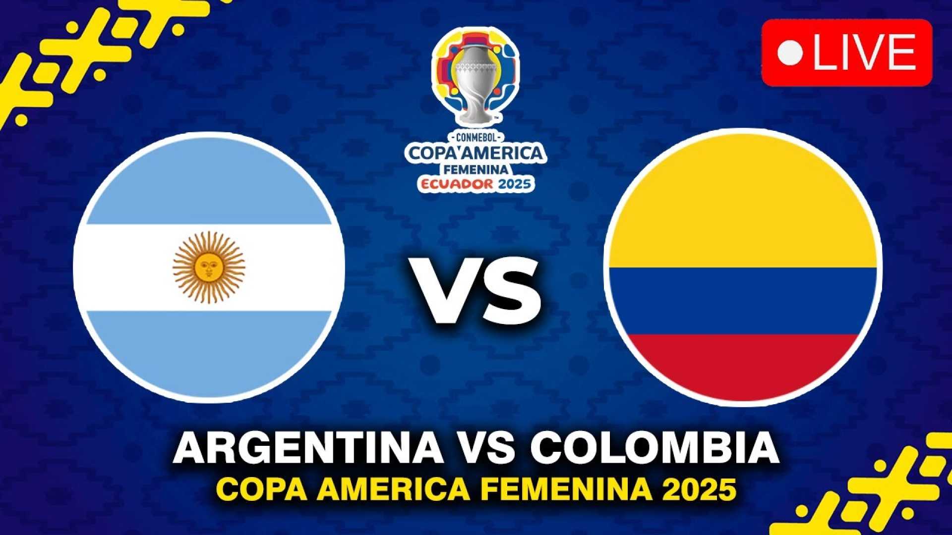 Colombia Argentina Copa America Femenina