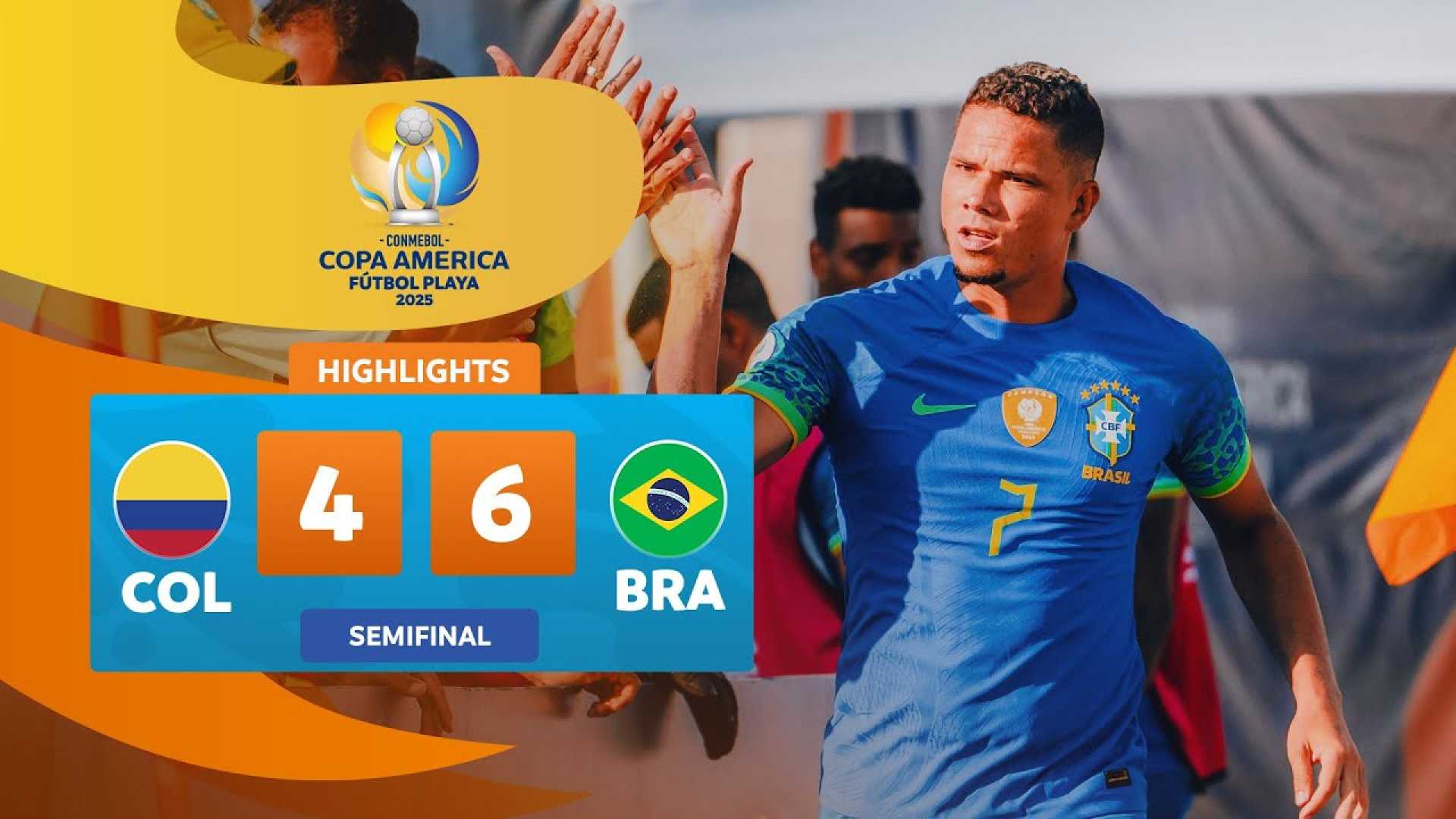 Colombia Brazil Copa America 2025