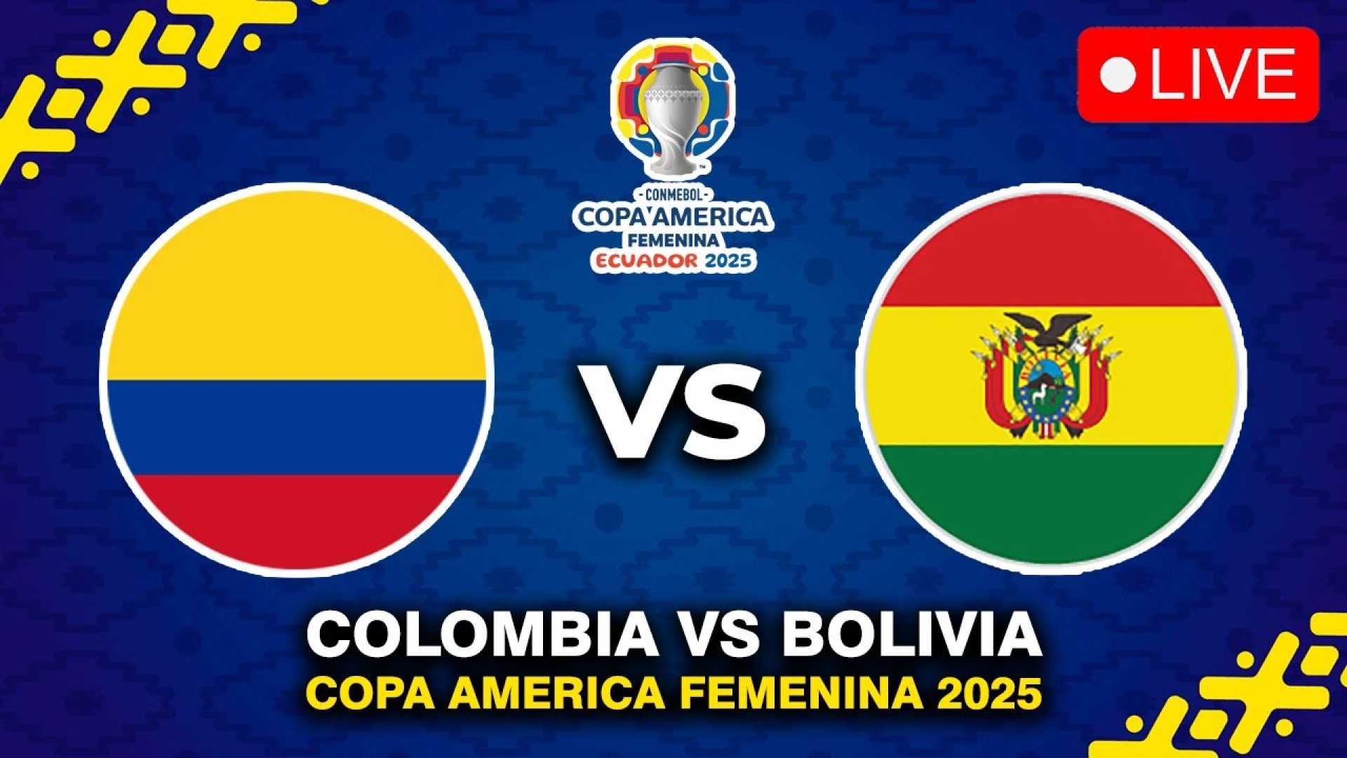 Colombia Vs Bolivia Copa America Femenina