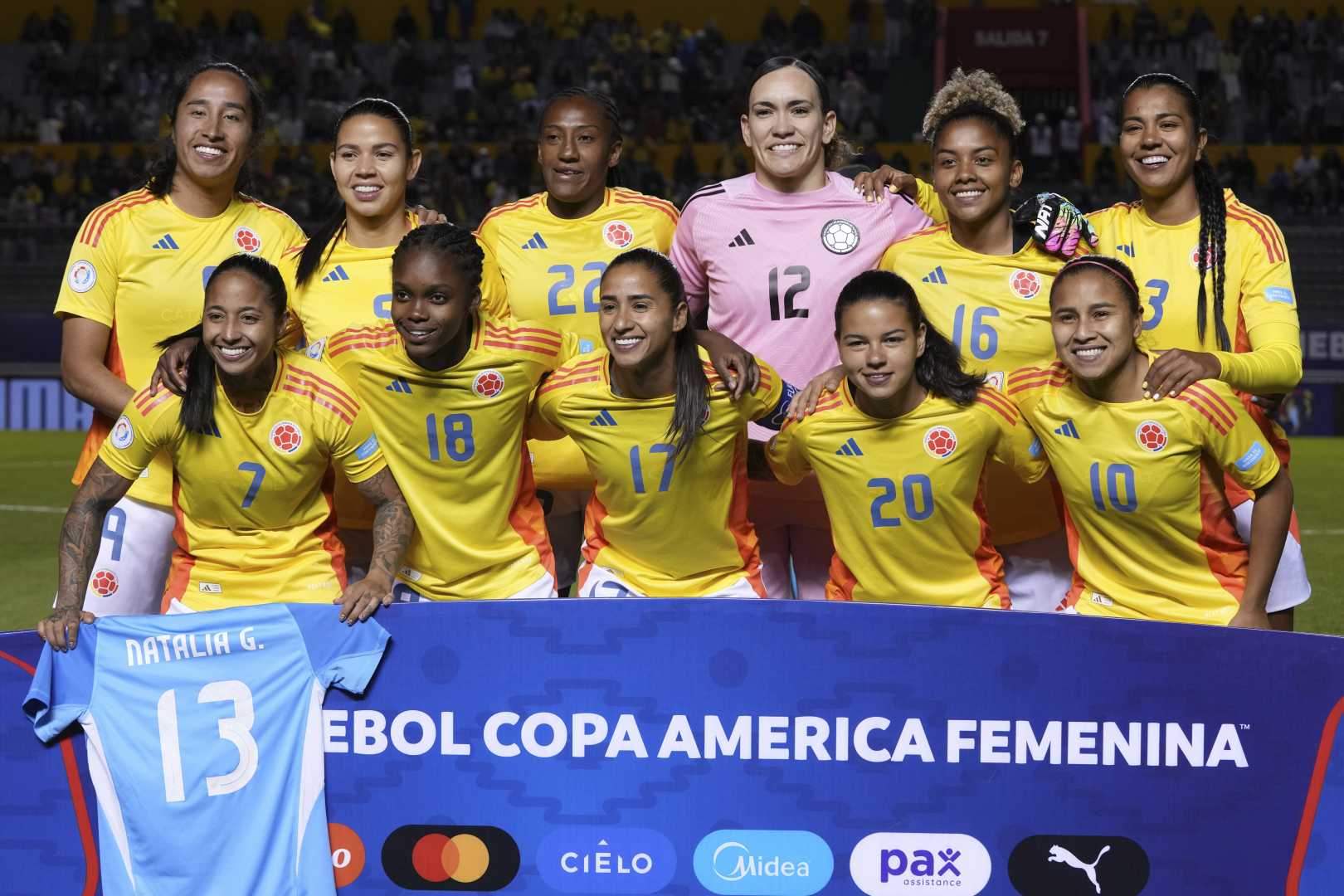 Colombia Women's National Team Copa America
