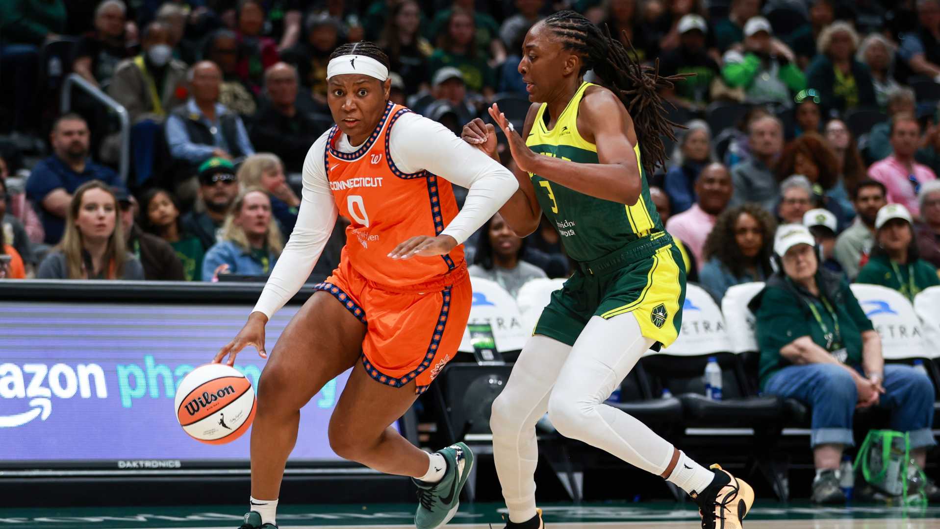 Connecticut Sun Seattle Storm Basketball
