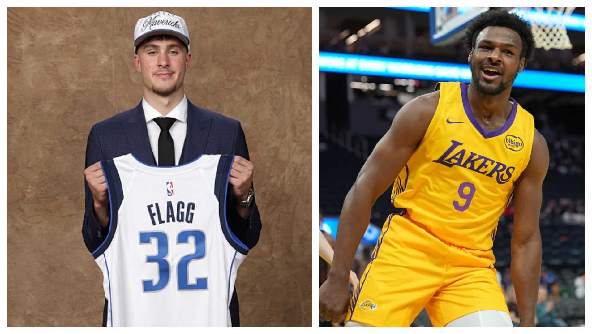 Cooper Flagg Bronny James Summer League