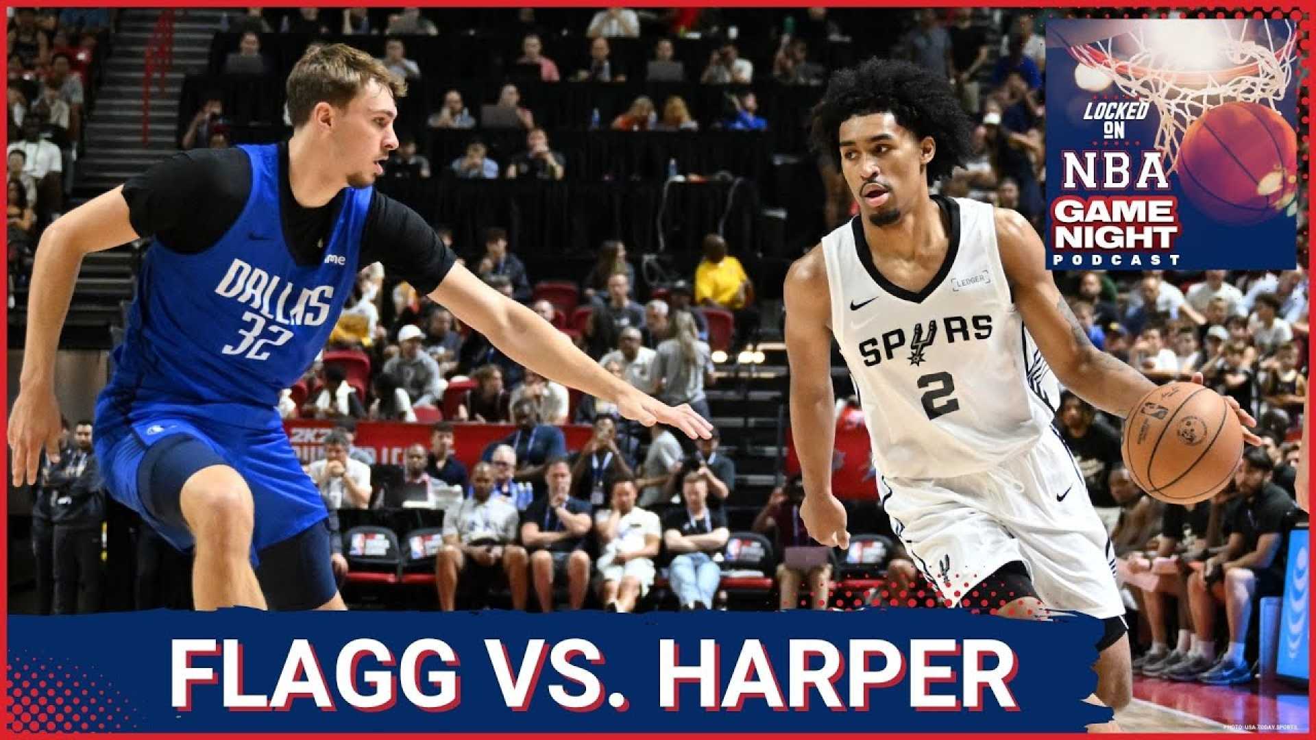 Cooper Flagg Dylan Harper Summer League
