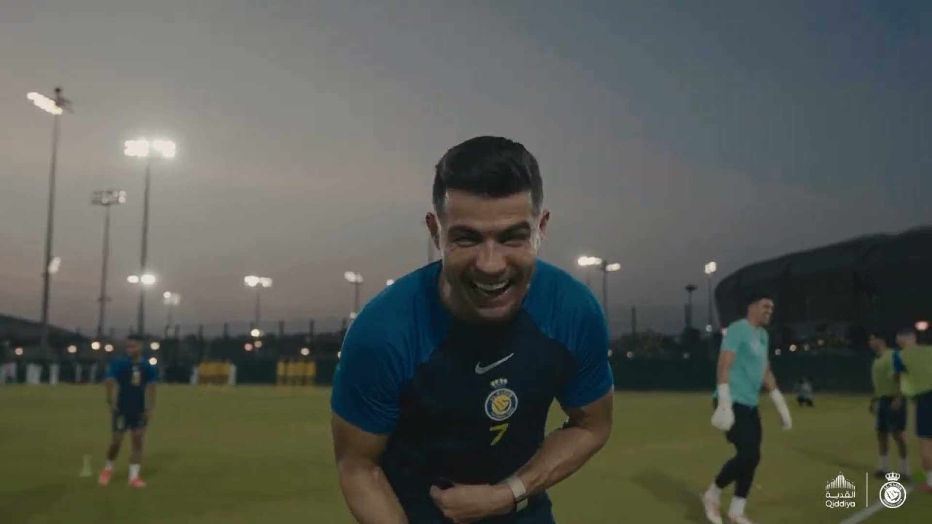 Cristiano Ronaldo Al Nassr Training Austria