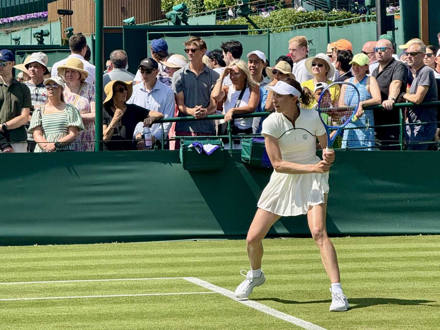 Cristina Bucsa Wimbledon Match