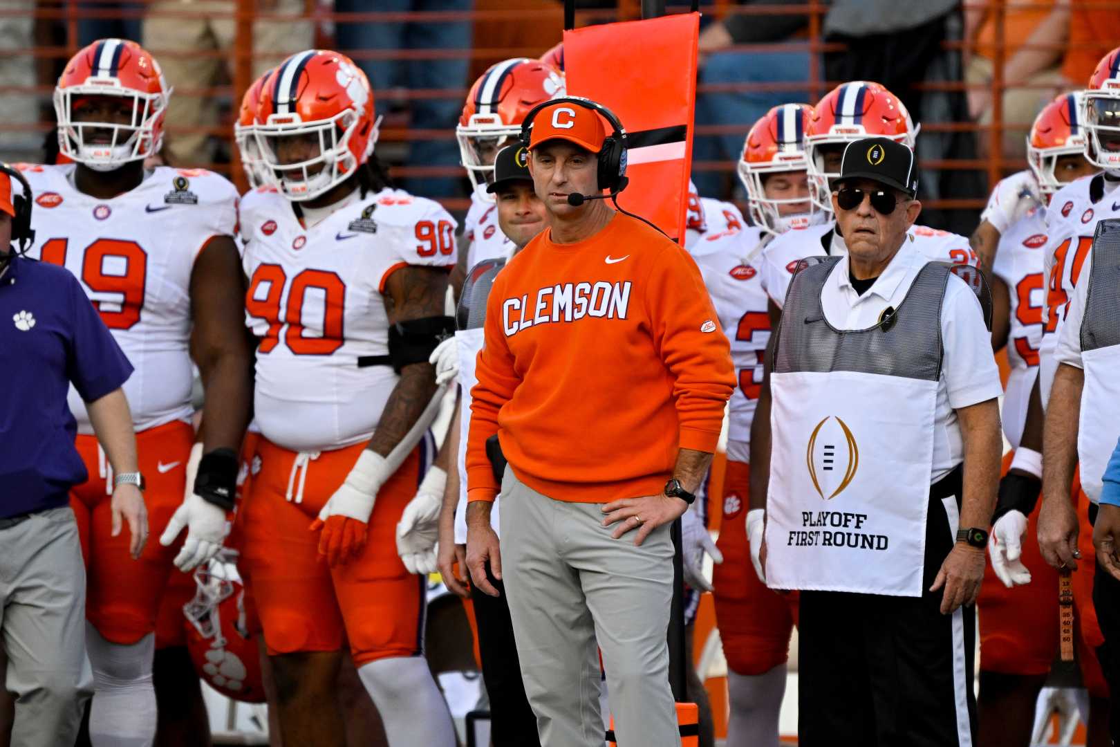 Dabo Swinney Clemson Football Vs Lsu