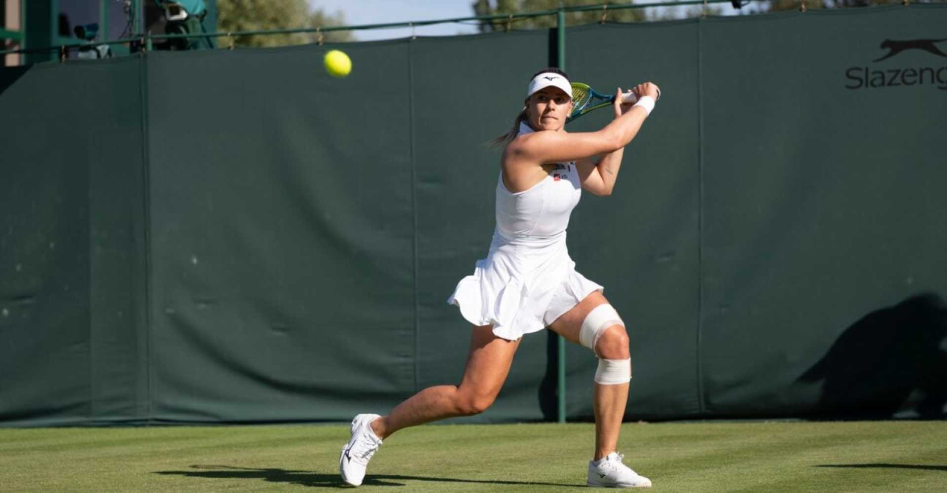 Dalma Galfi Beatriz Haddad Maia Wimbledon