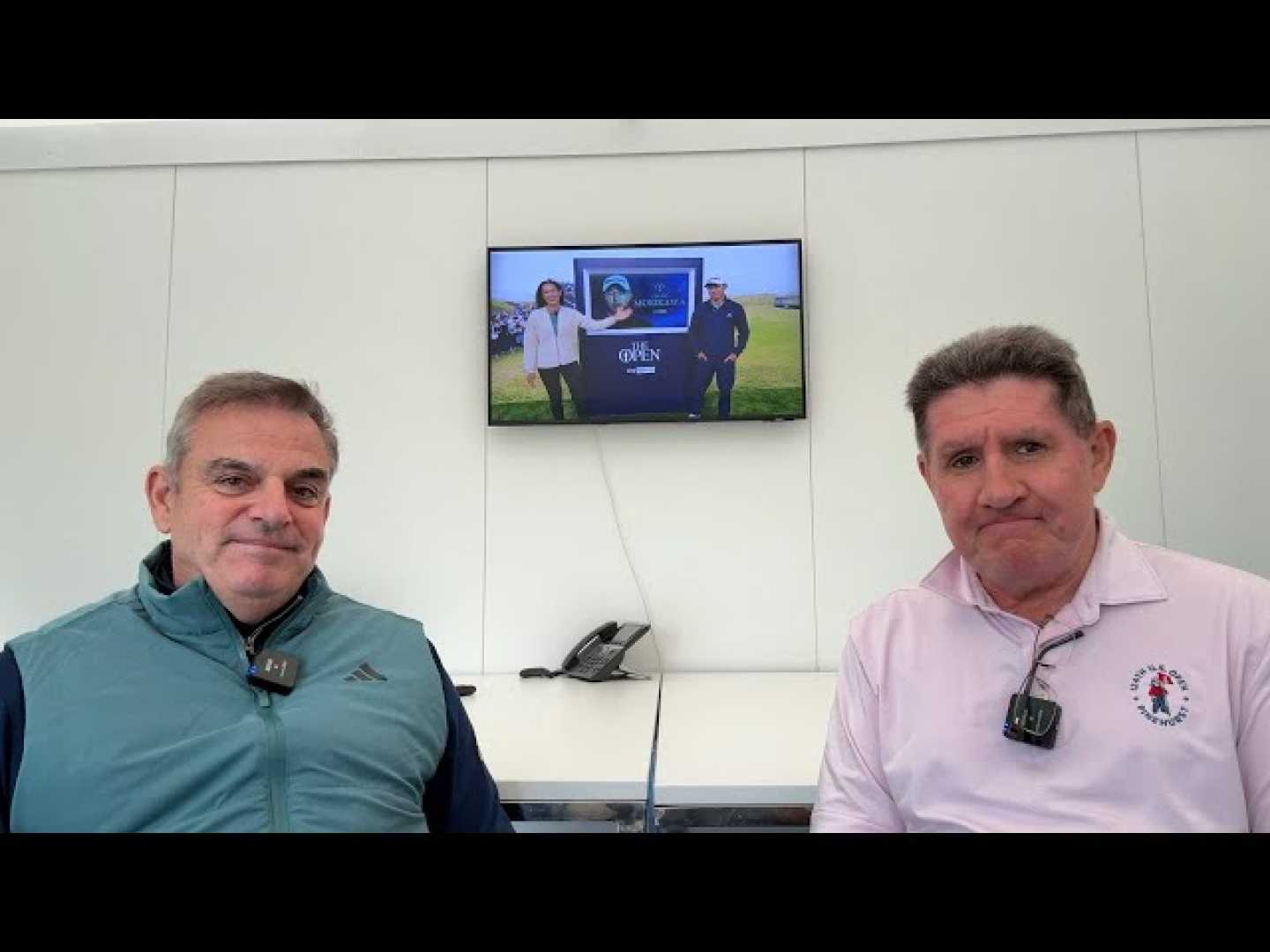 Darren Clarke Paul Mcginley Golf Friendship