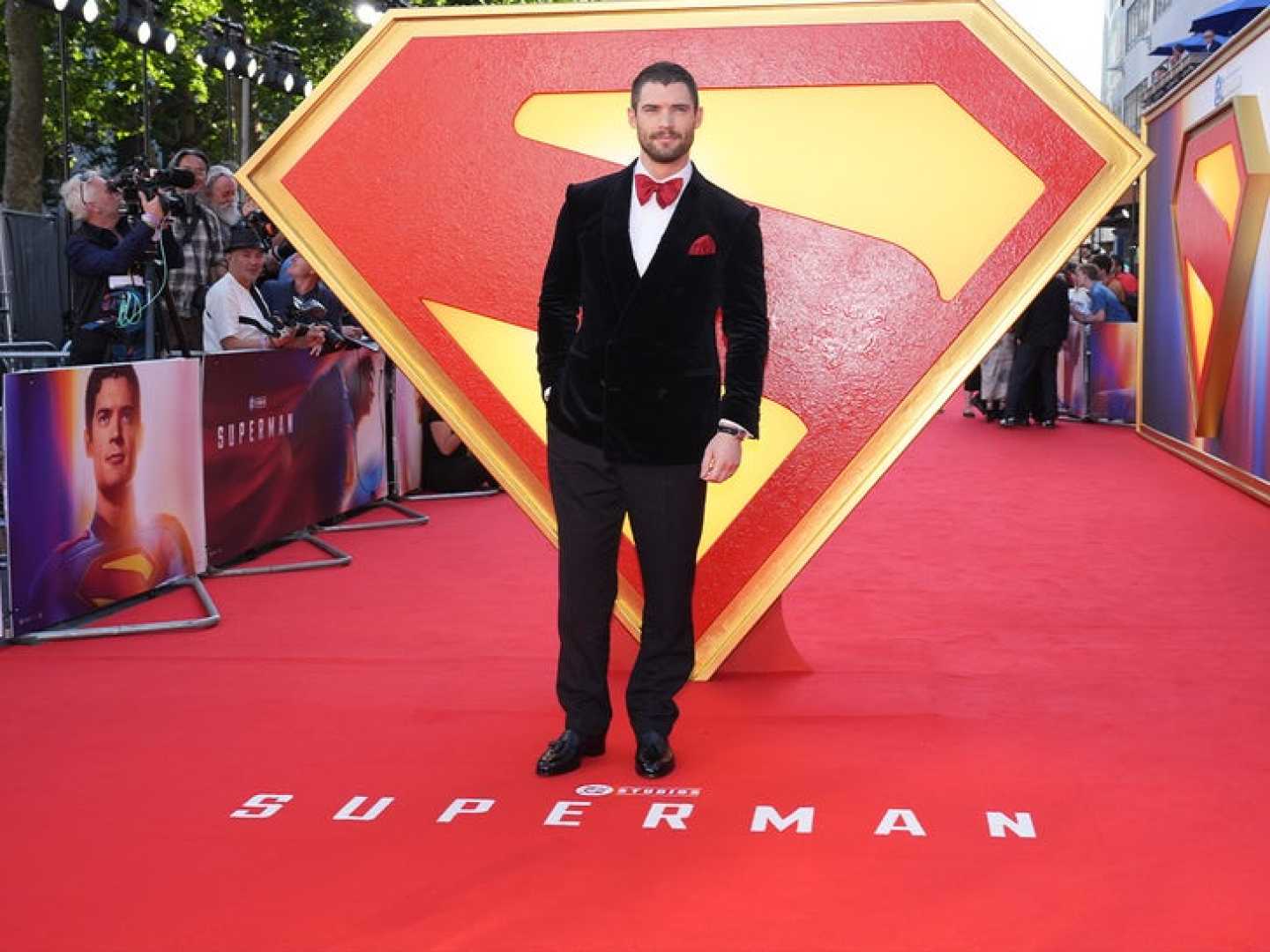 David Corenswet Superman London Premiere