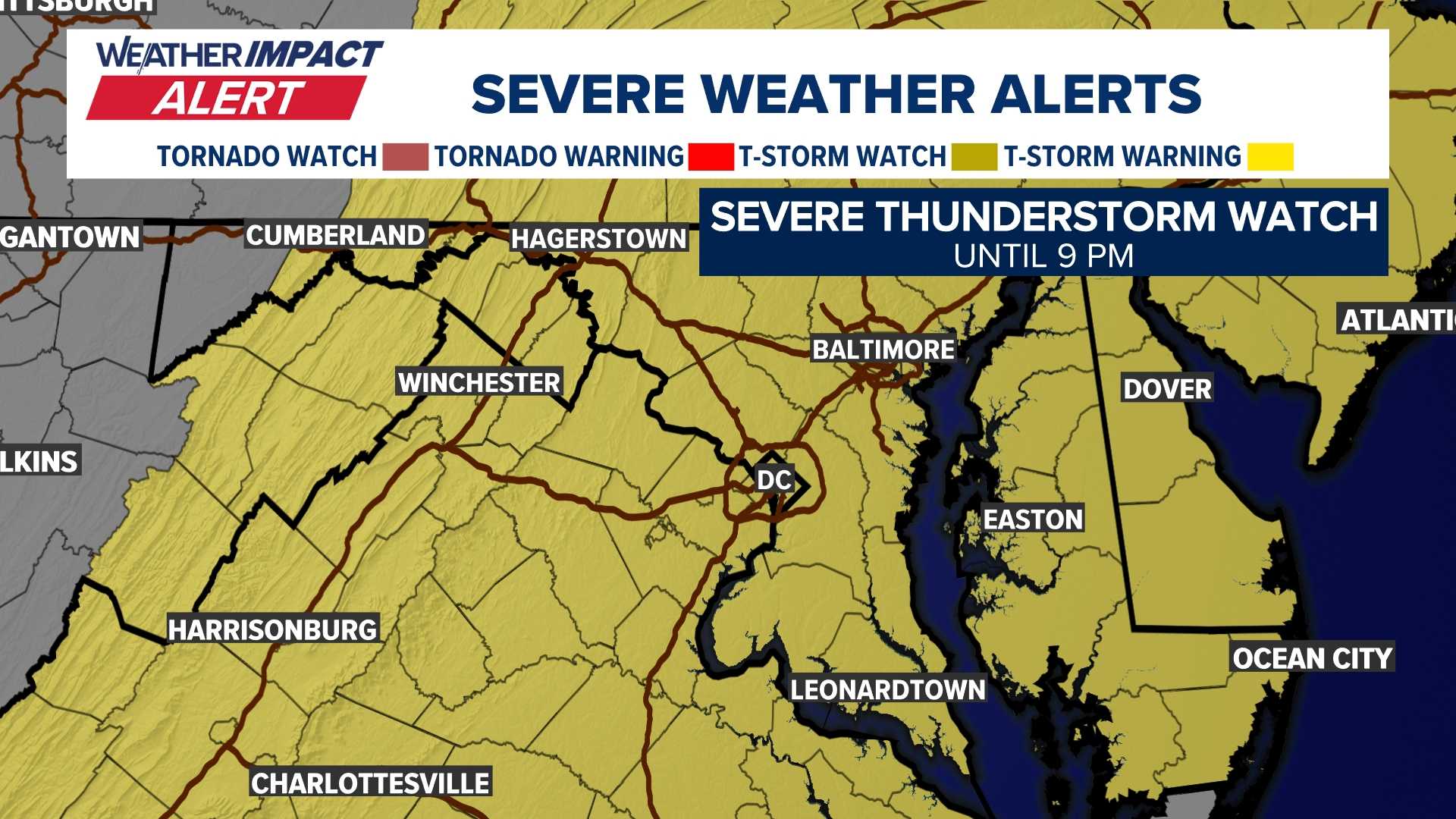 D.c. Severe Thunderstorm July 2025
