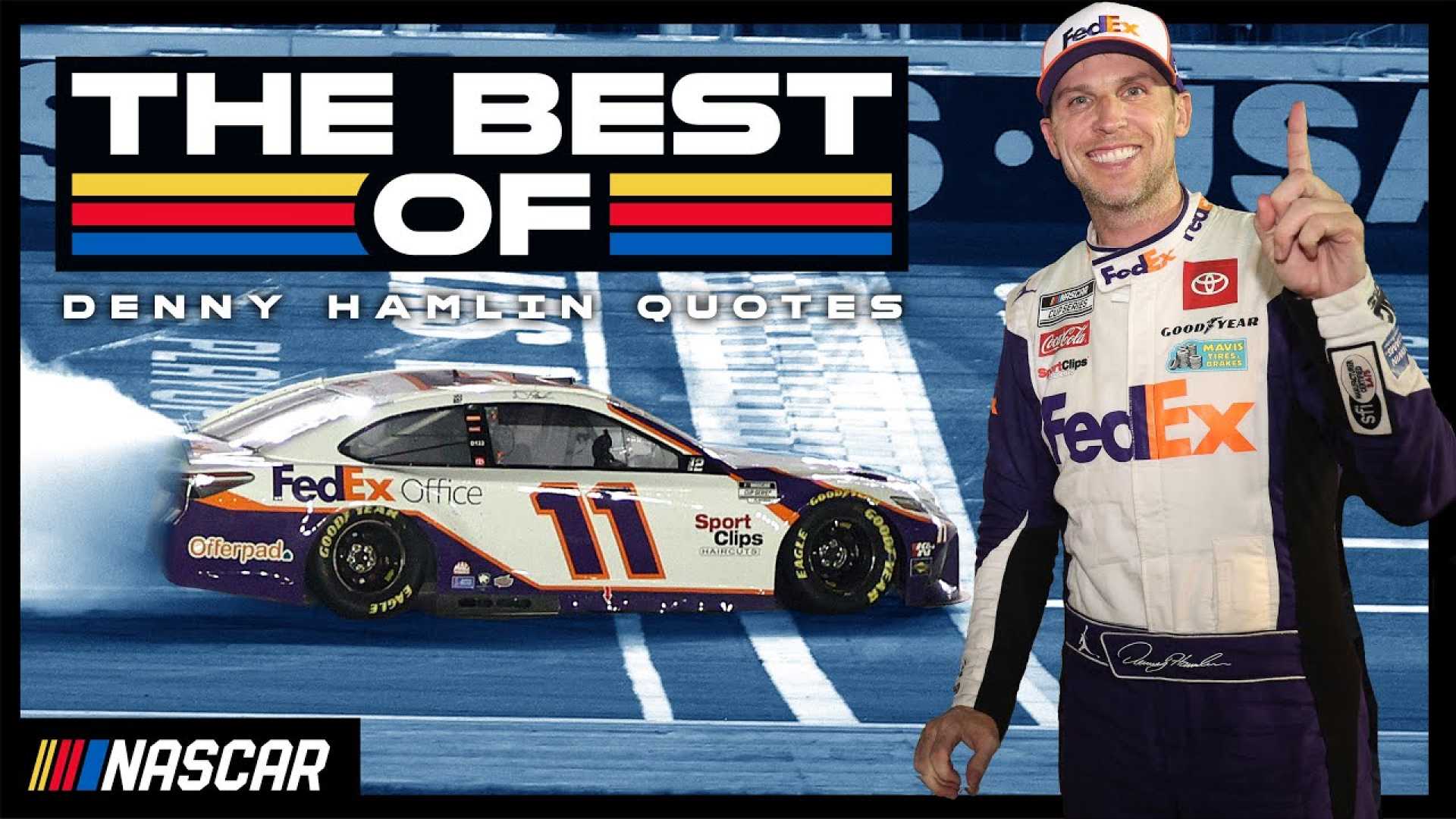 Denny Hamlin Nascar Race Comments