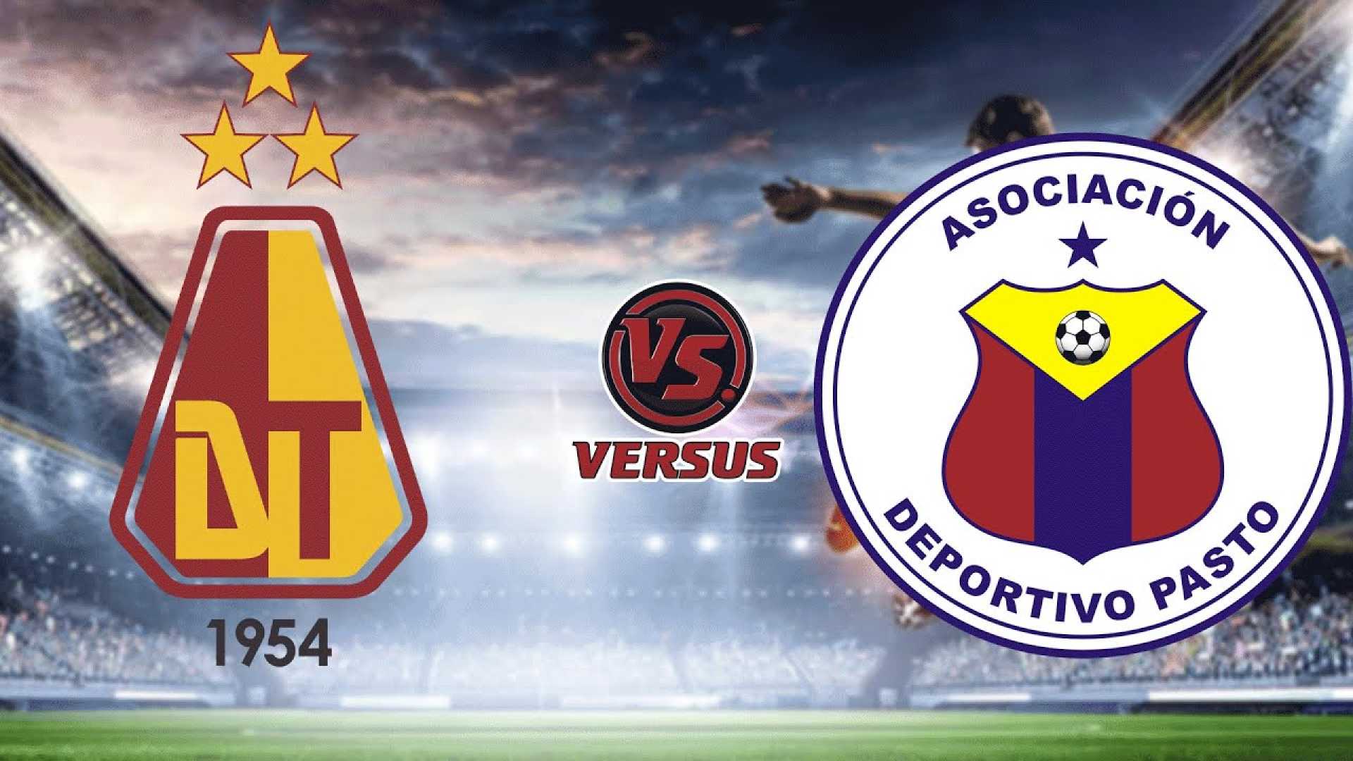 Deportivo Pasto Vs Tolima Football Match