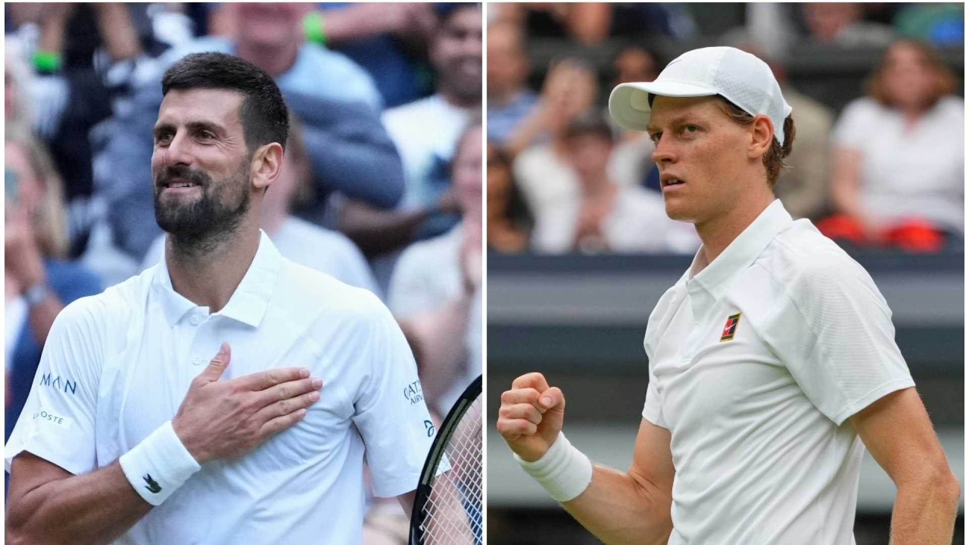 Djokovic Sinner Wimbledon 2025