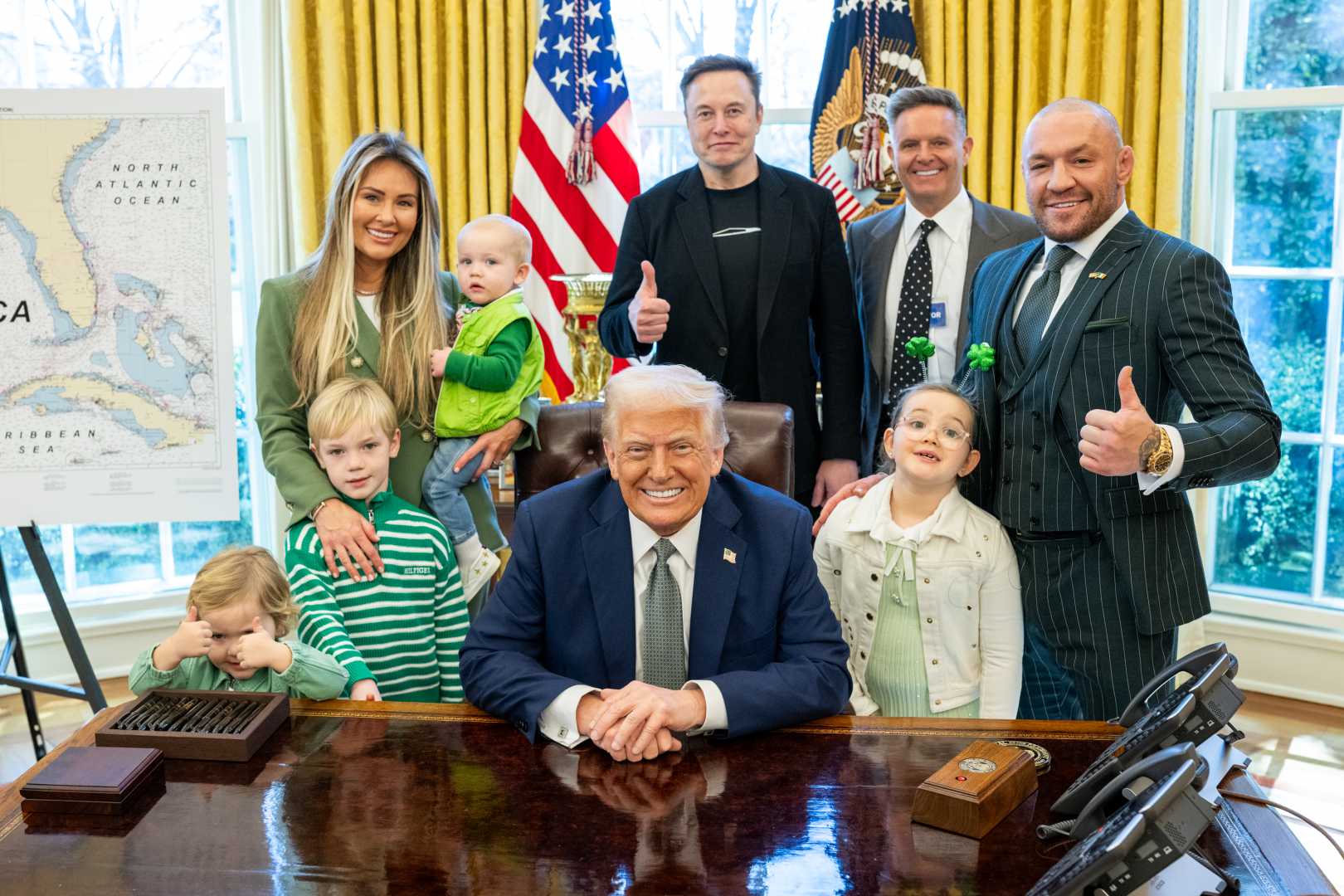 Donald Trump Conor Mcgregor White House