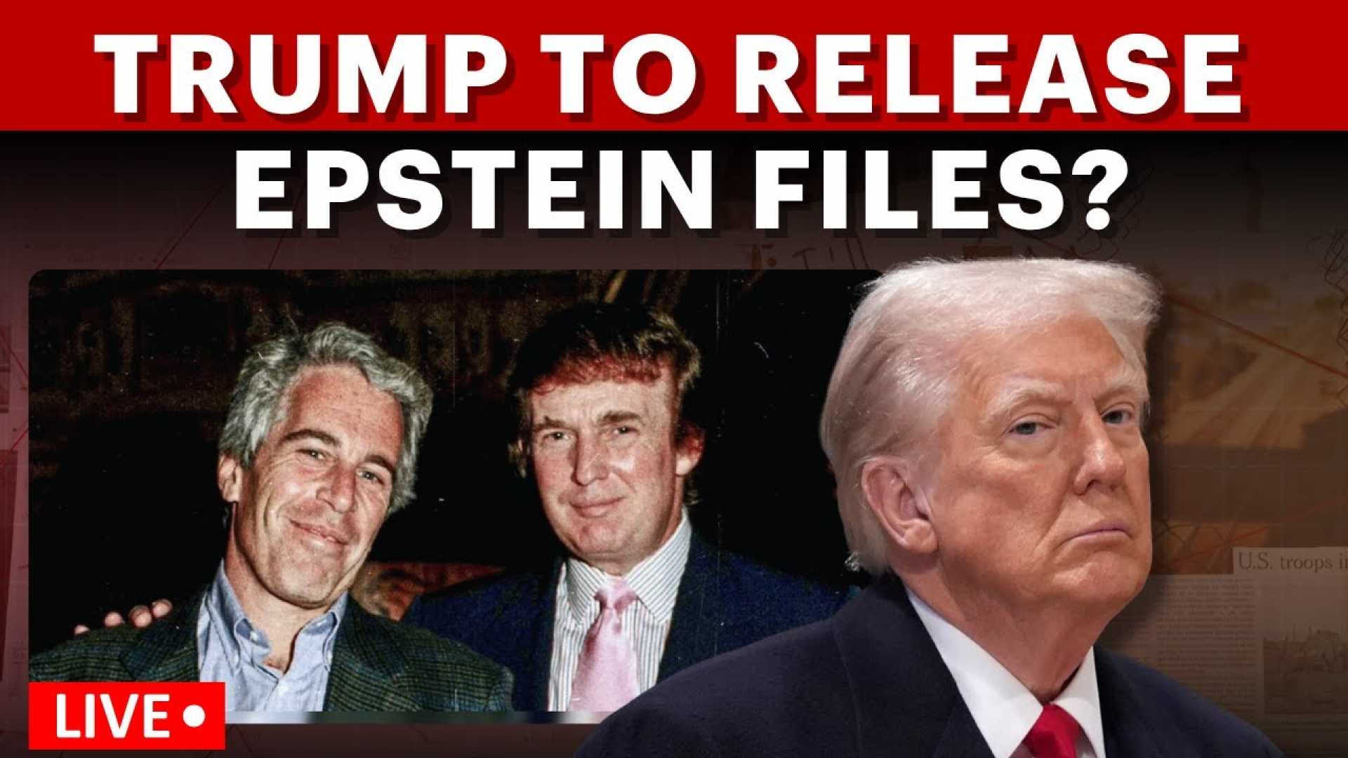 Donald Trump Epstein Files News