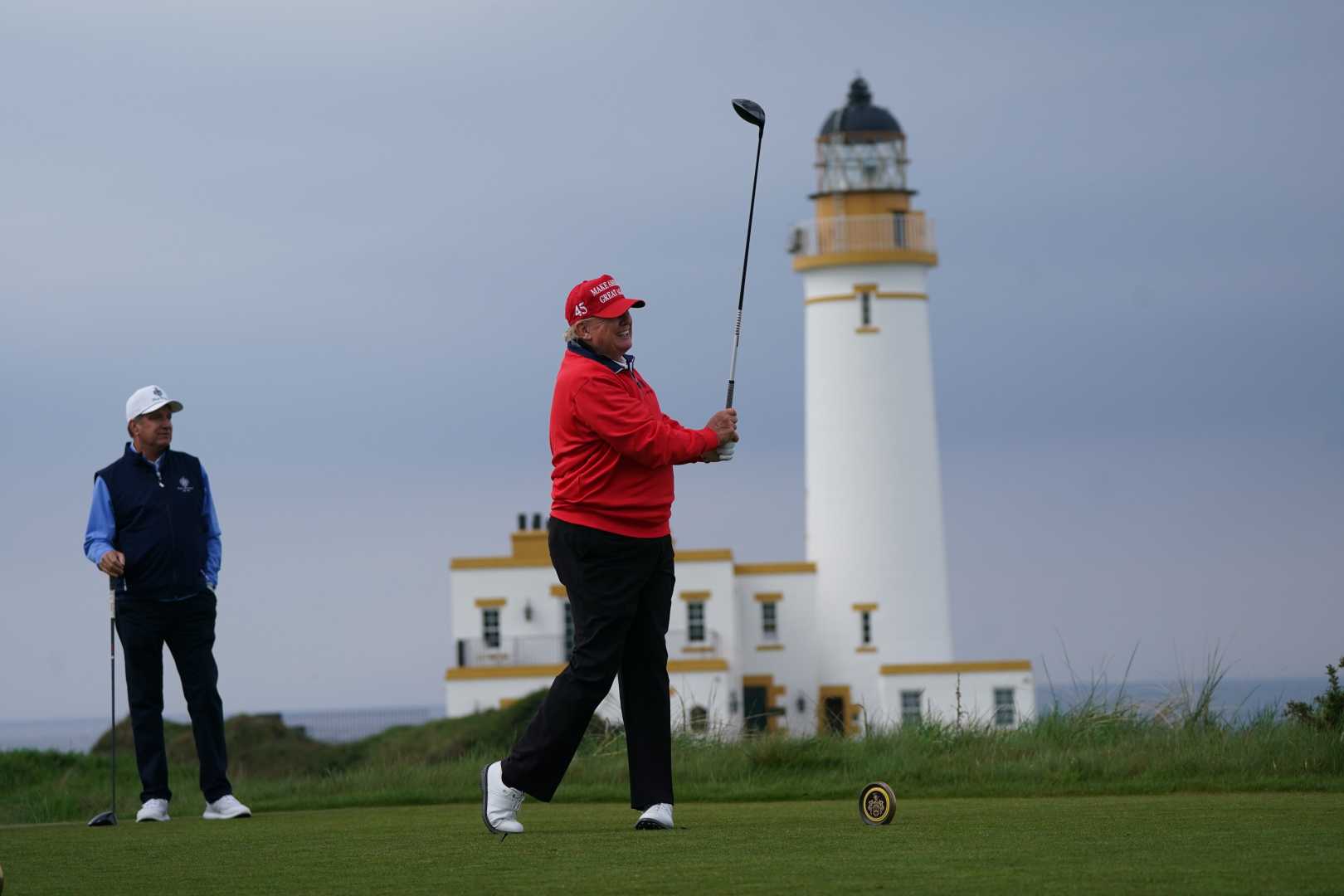 Donald Trump Golf Scotland Visit