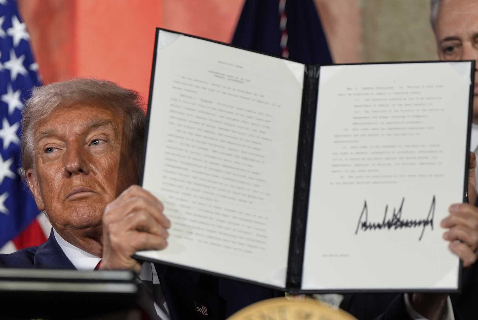 Donald Trump Homelessness Policy Announcement 2025