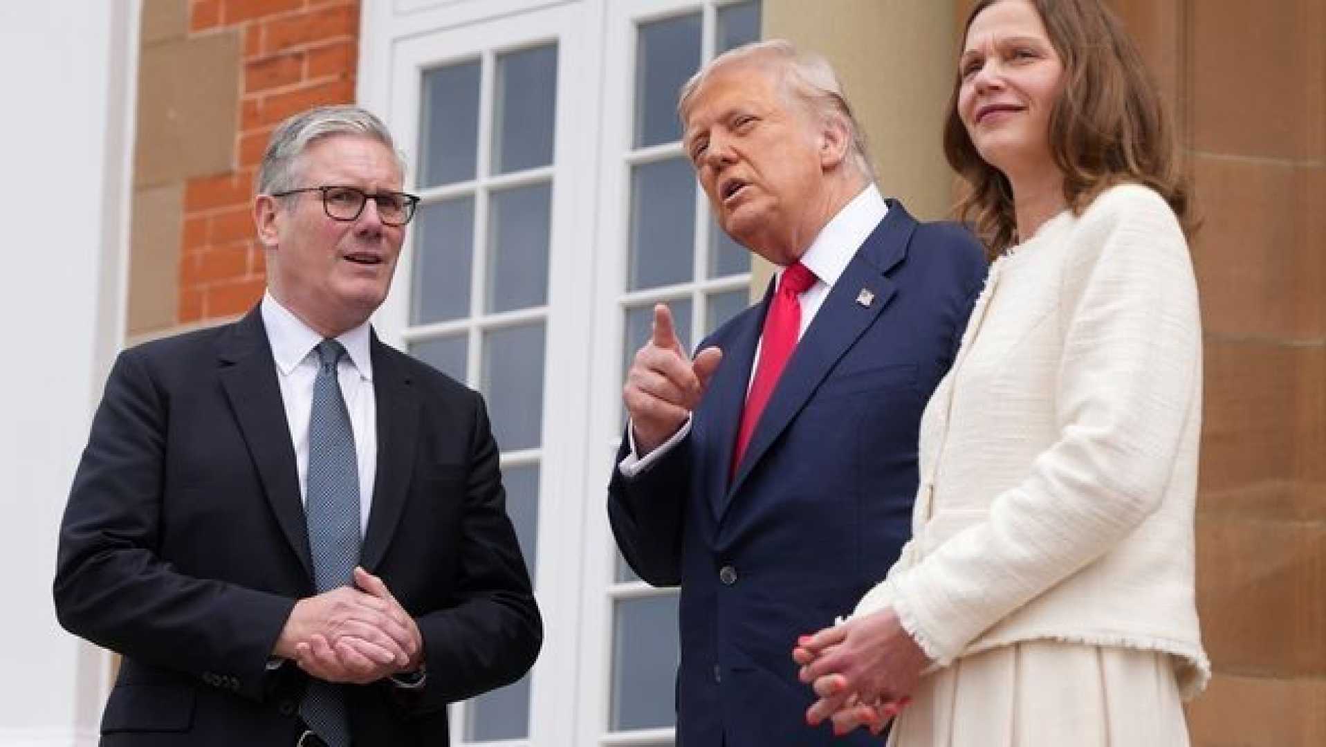 Donald Trump Keir Starmer Turnberry Scotland