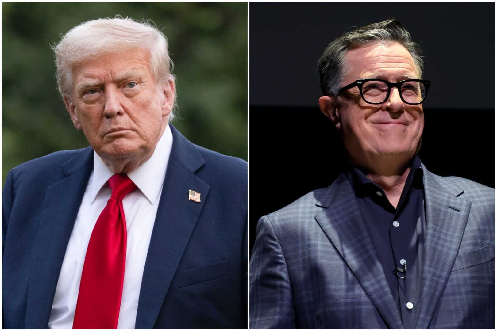 Donald Trump Stephen Colbert Late Show