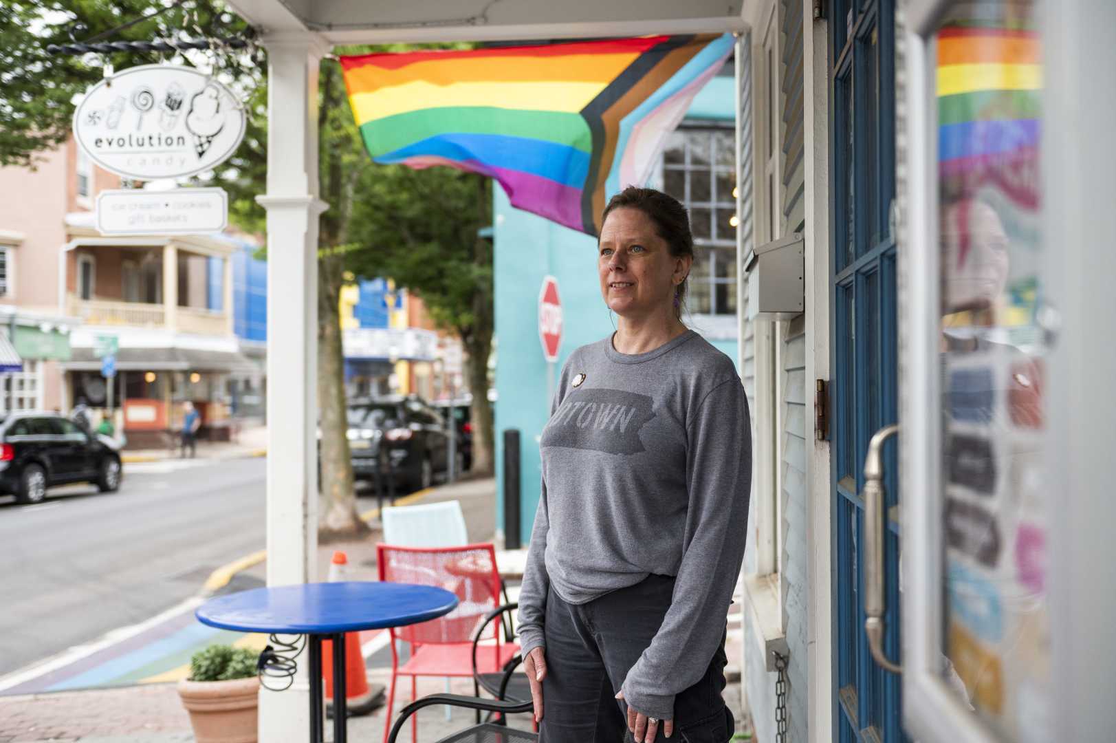 Doylestown Pennsylvania Pride Flag